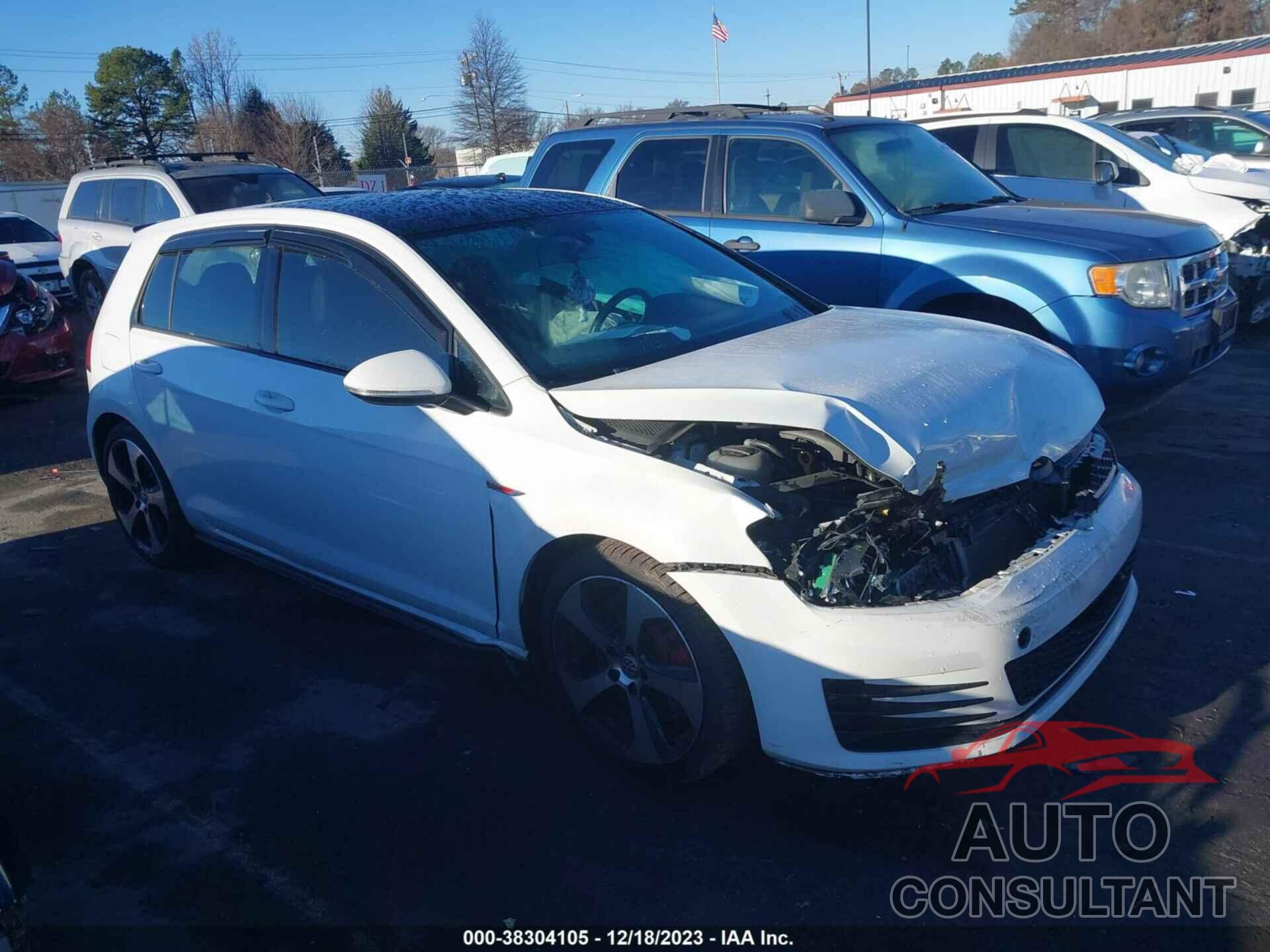 VOLKSWAGEN GOLF GTI 2016 - 3VW547AU7GM014440