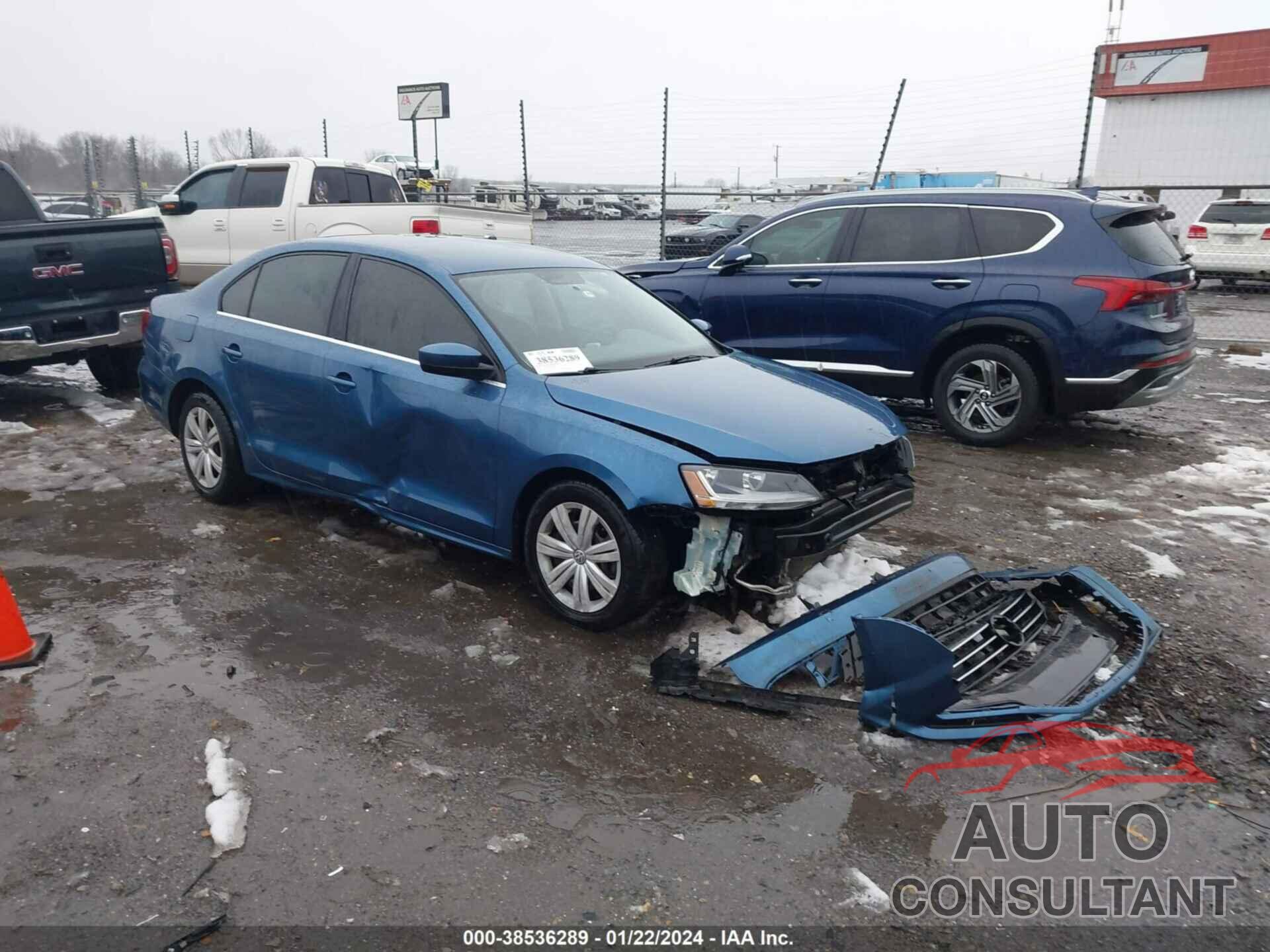 VOLKSWAGEN JETTA 2017 - 3VW2B7AJ4HM288808