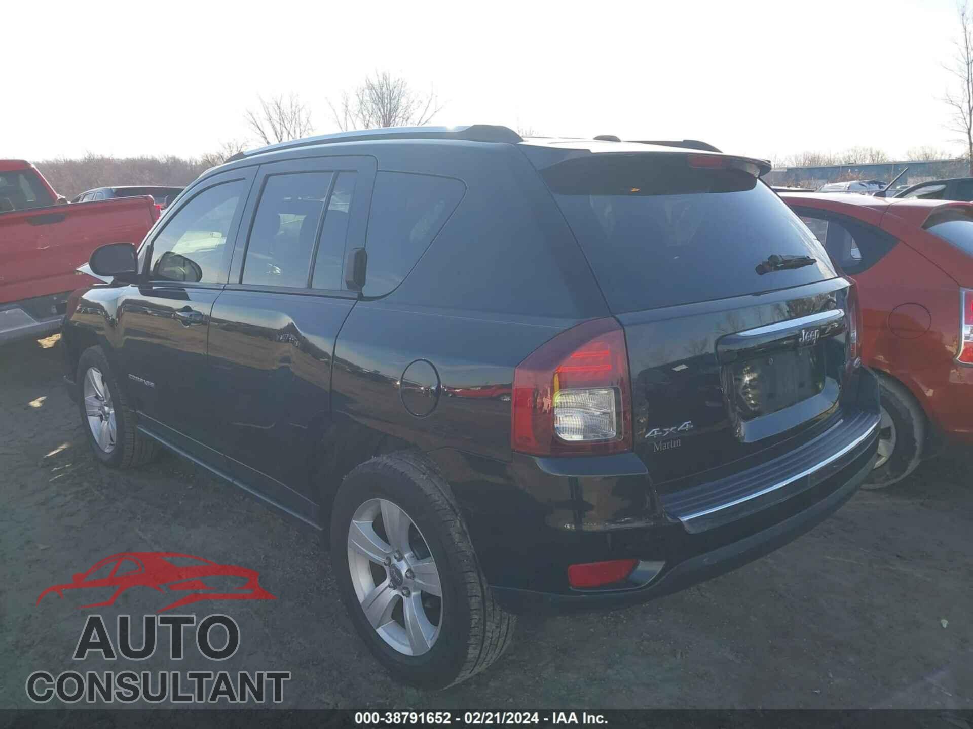 JEEP COMPASS 2017 - 1C4NJDEB3HD123039