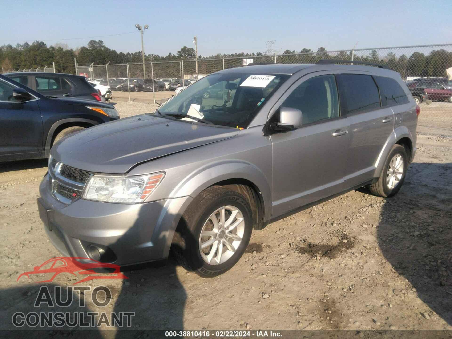 DODGE JOURNEY 2017 - 3C4PDCBG9HT527905