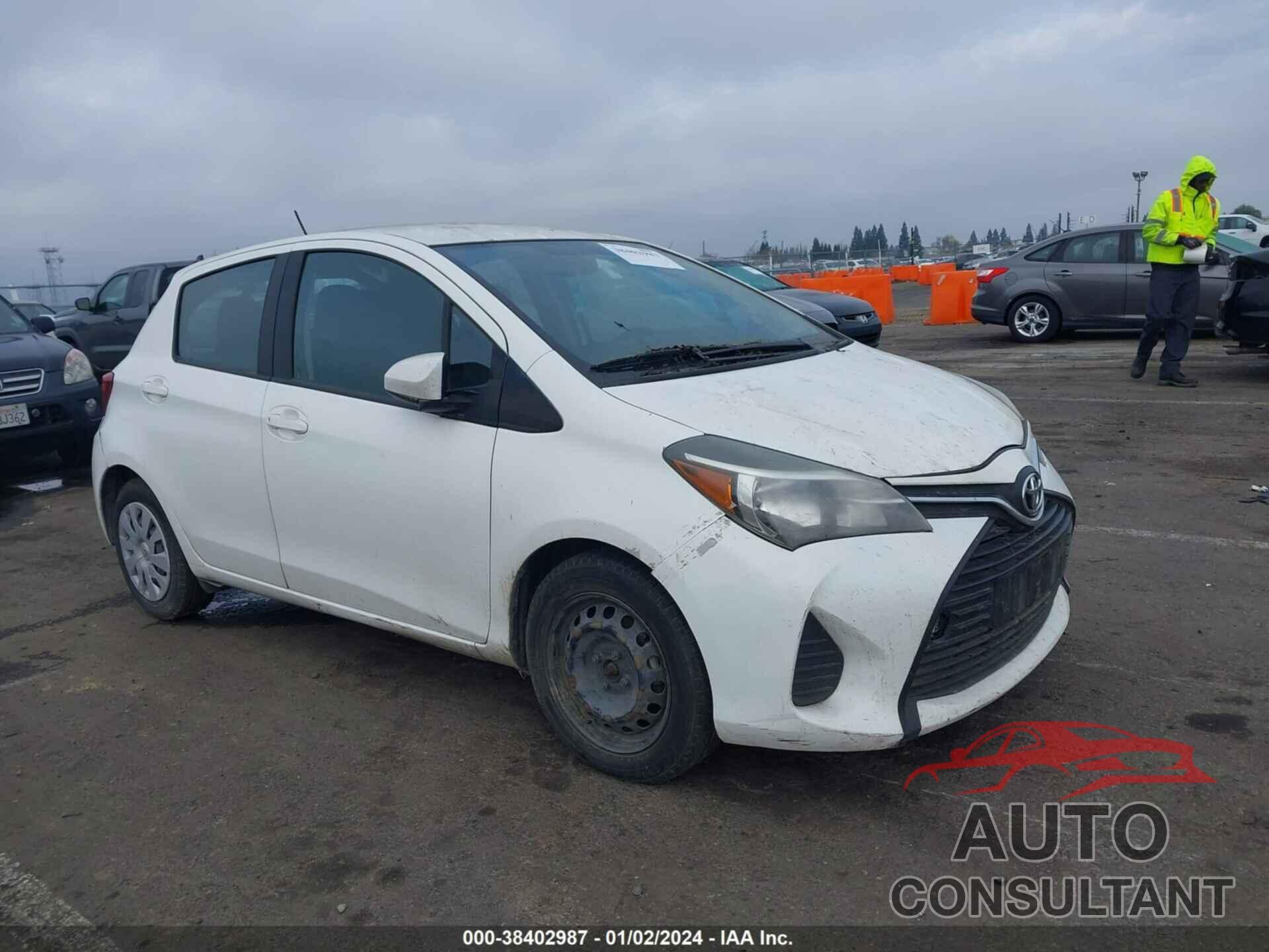 TOYOTA YARIS 2016 - VNKKTUD33GA069353