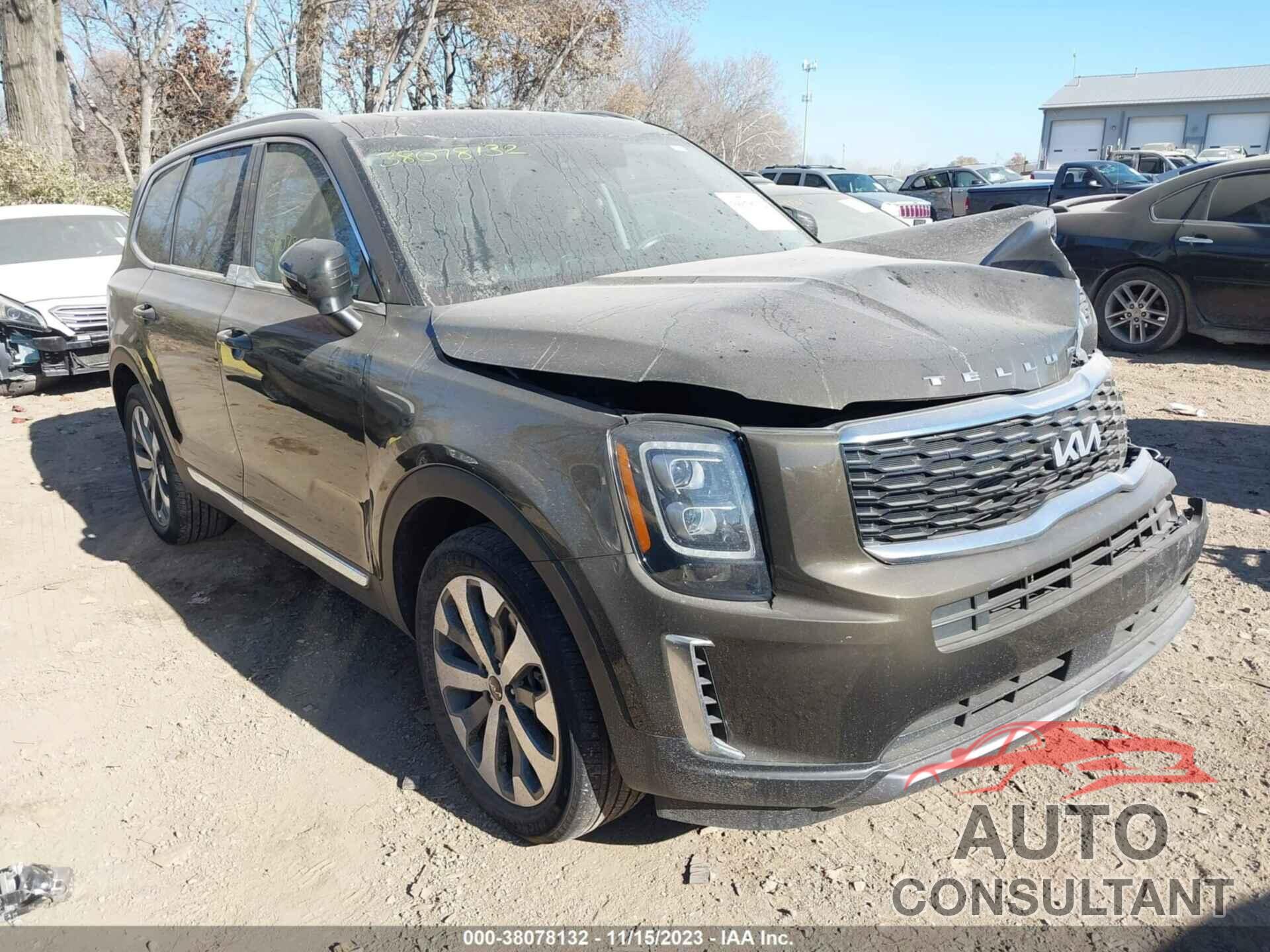 KIA TELLURIDE 2022 - 5XYP3DHC2NG283157