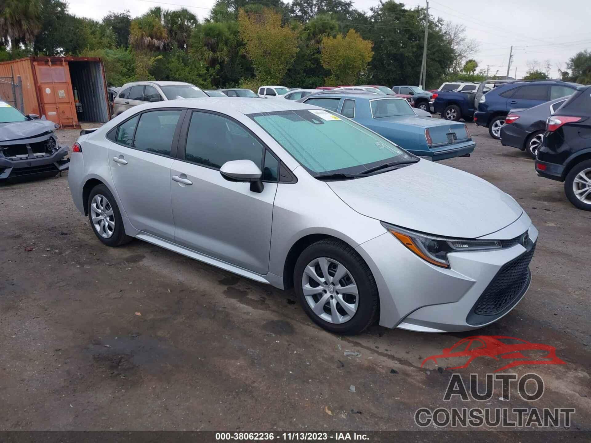 TOYOTA COROLLA 2020 - 5YFEPRAE9LP126609