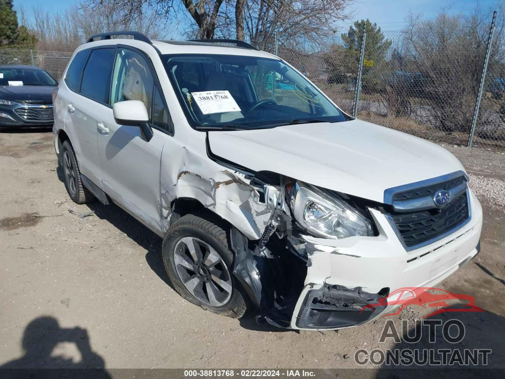 SUBARU FORESTER 2018 - JF2SJAEC1JH534675