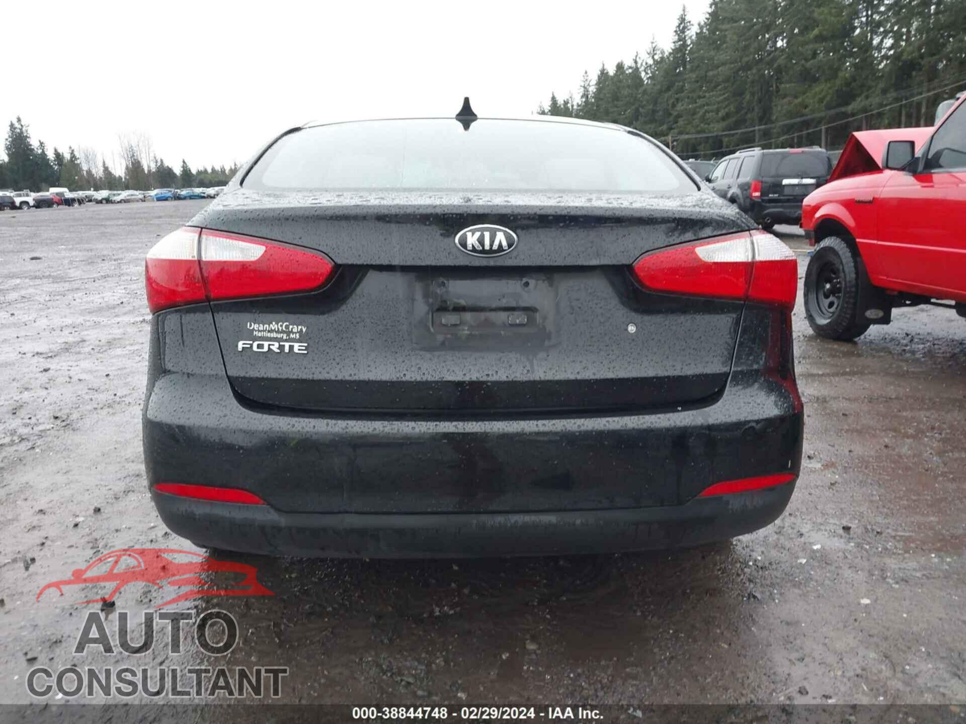 KIA FORTE 2015 - KNAFK4A63F5299619