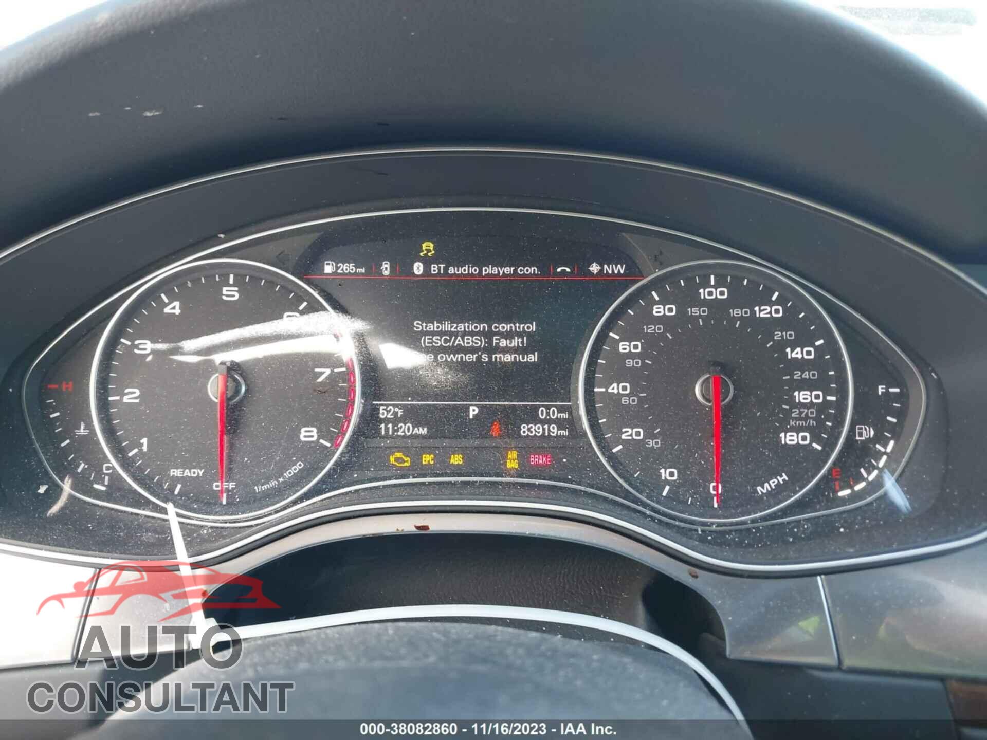 AUDI A6 2016 - WAUHGAFC7GN080784