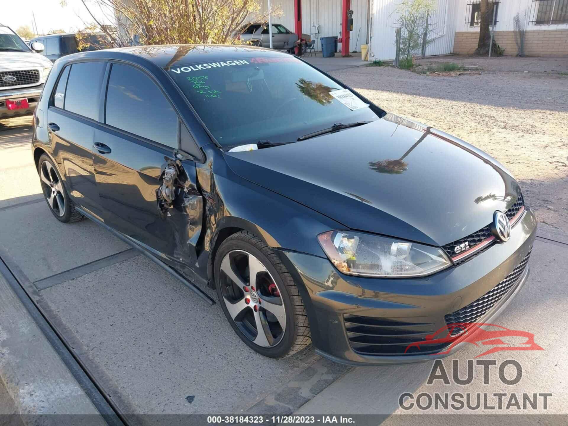 VOLKSWAGEN GOLF GTI 2016 - 3VW5T7AU7GM045089