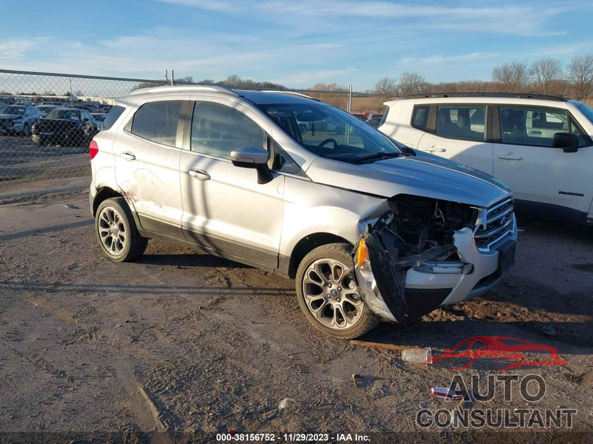 FORD ECOSPORT 2019 - MAJ6S3KL2KC289810