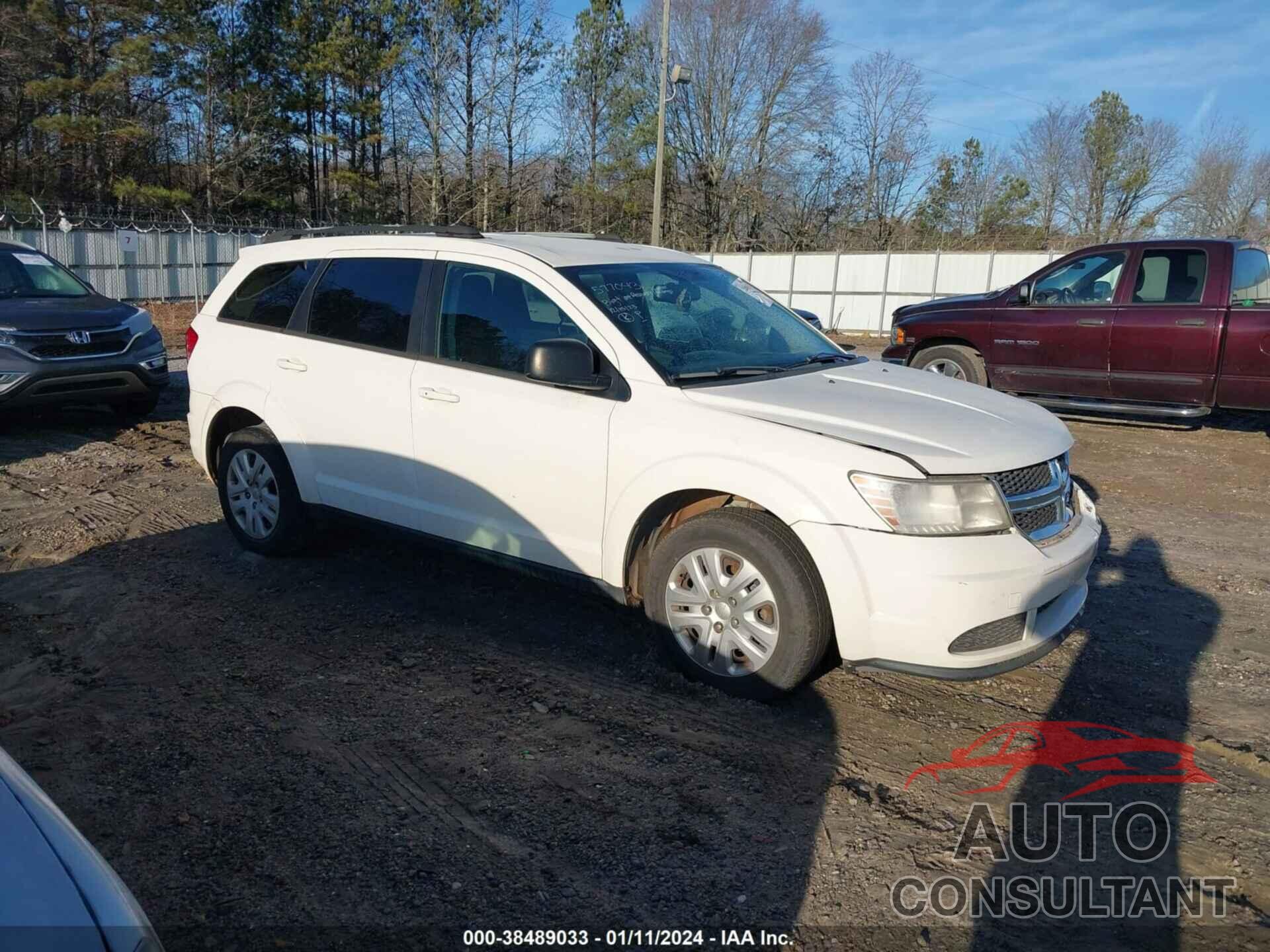 DODGE JOURNEY 2017 - 3C4PDCAB3HT577043