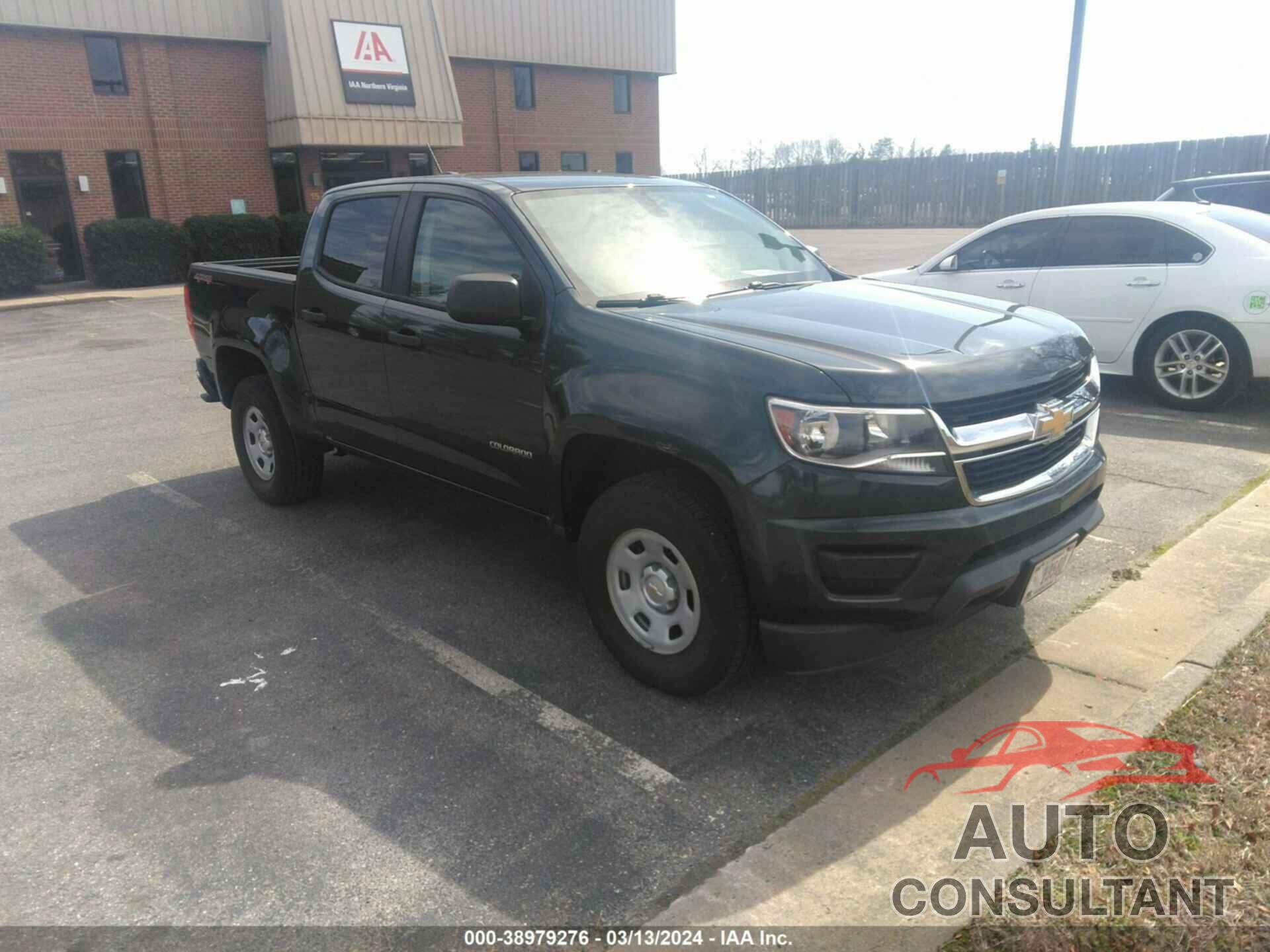 CHEVROLET COLORADO 2017 - 1GCGTBEN5H1268456