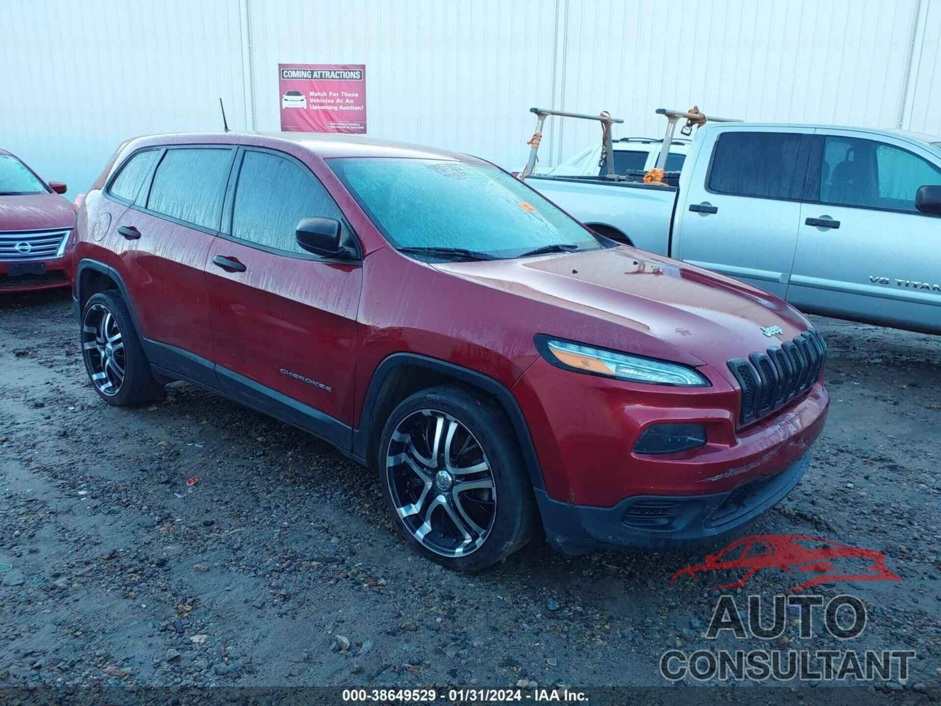 JEEP CHEROKEE 2017 - 1C4PJLAB9HW593475