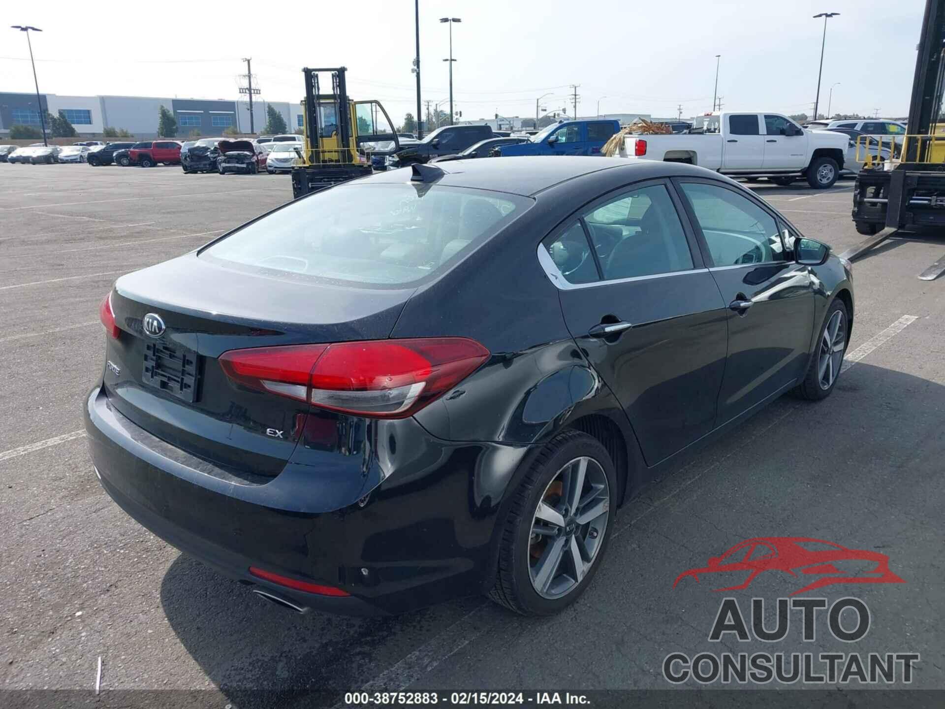 KIA FORTE 2017 - 3KPFL4A82HE057686