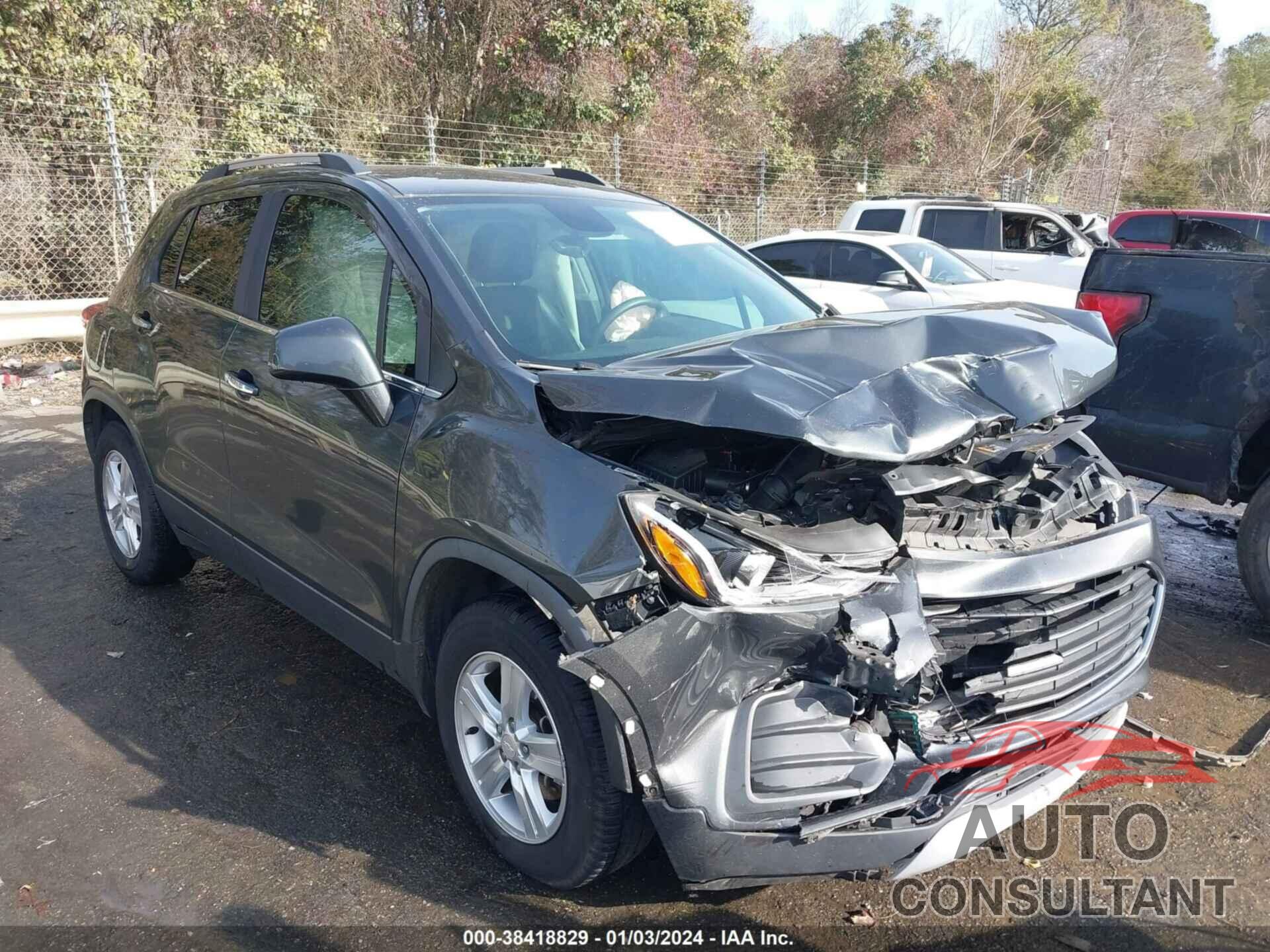 CHEVROLET TRAX 2018 - 3GNCJLSBXJL155967