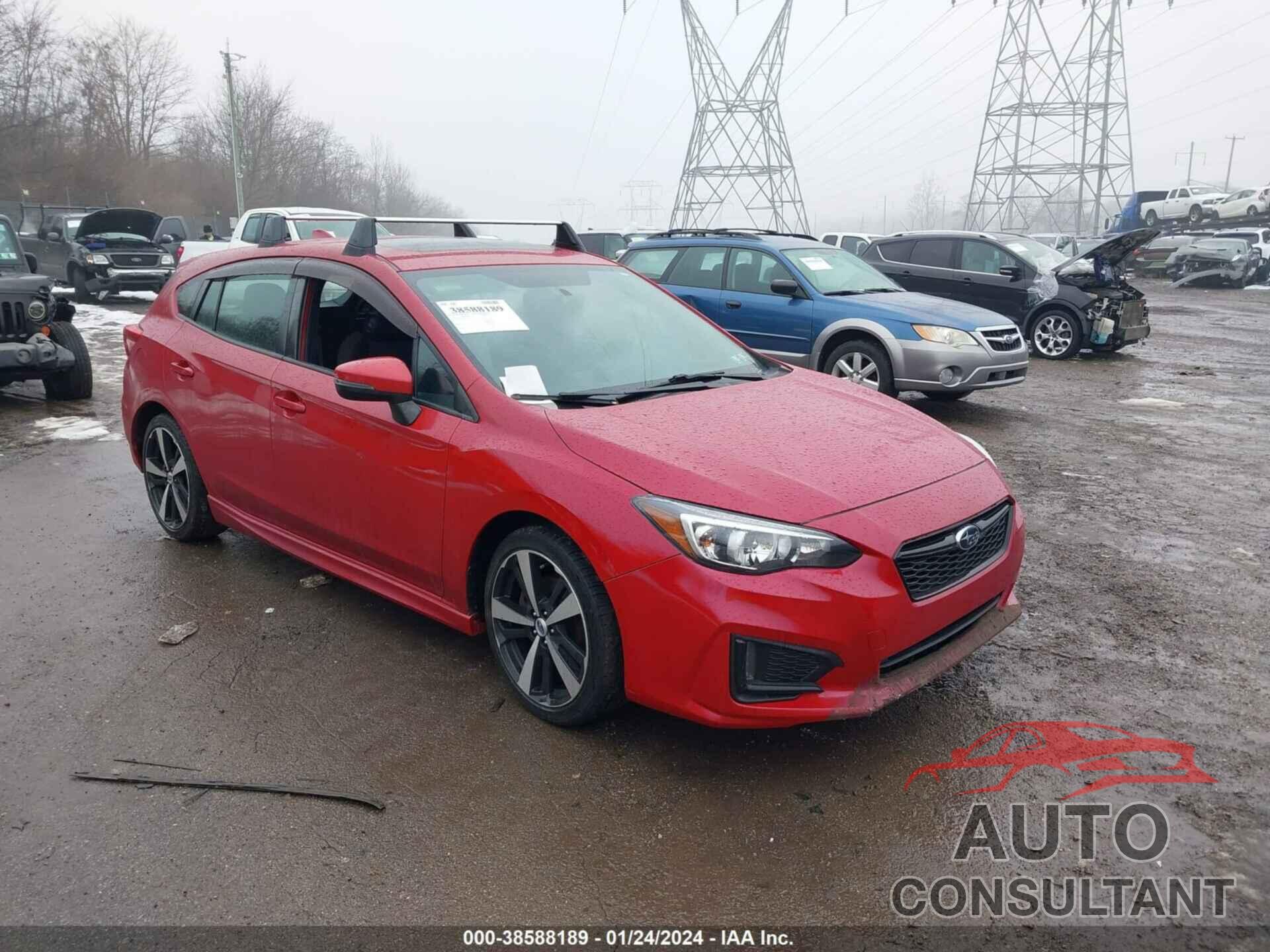 SUBARU IMPREZA 2017 - 4S3GTAL65H3712767