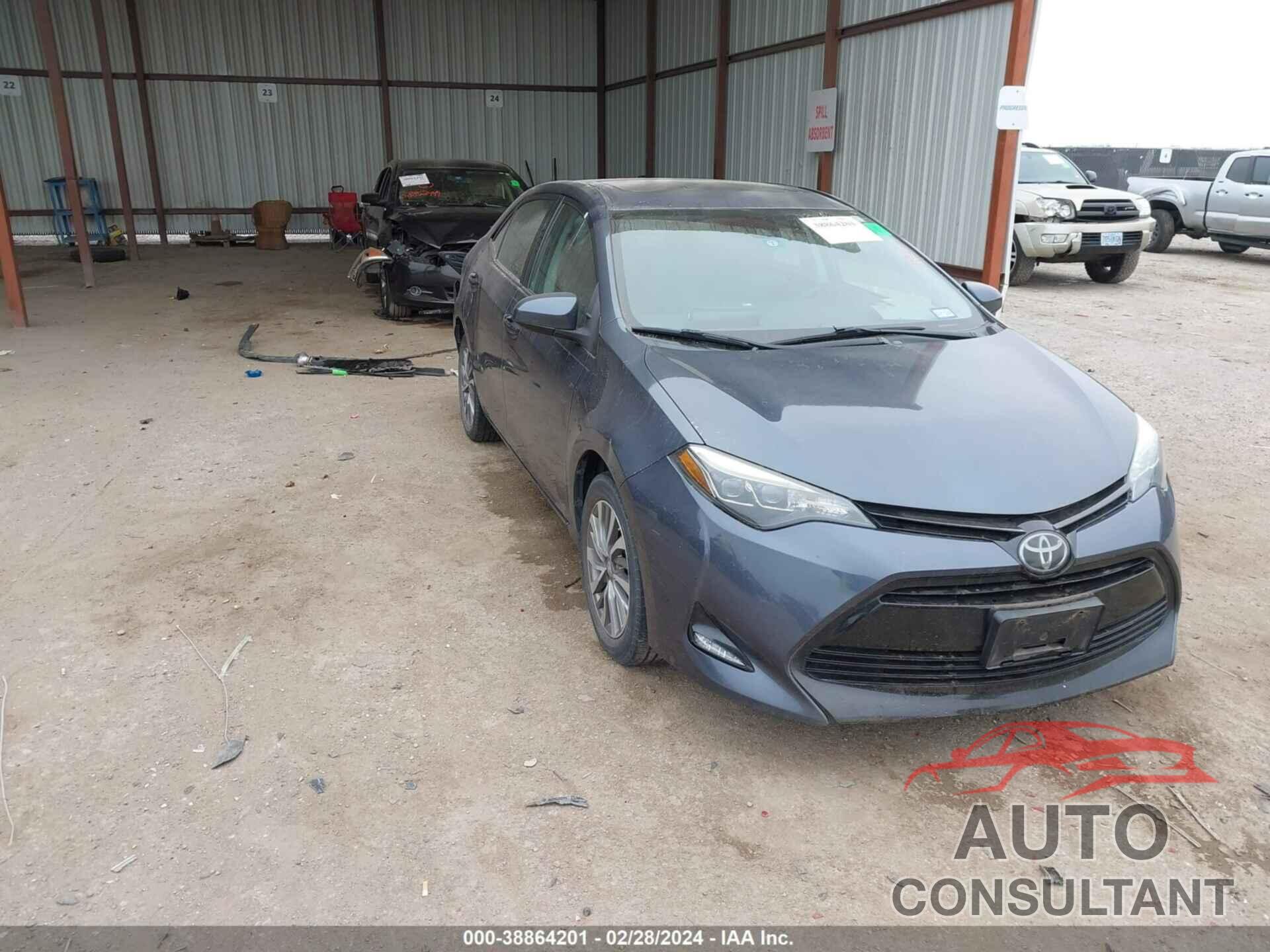 TOYOTA COROLLA 2017 - 5YFBURHE8HP700268