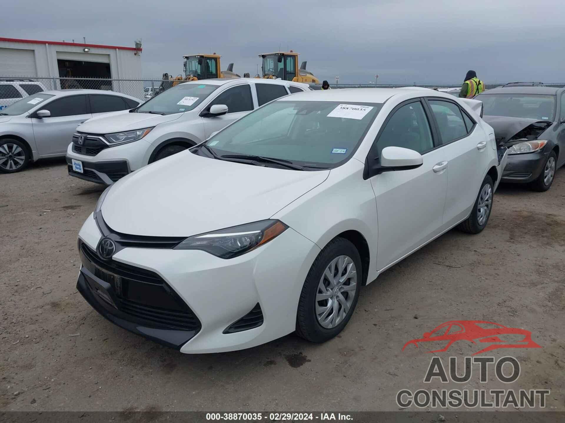 TOYOTA COROLLA 2019 - 5YFBURHE9KP921210