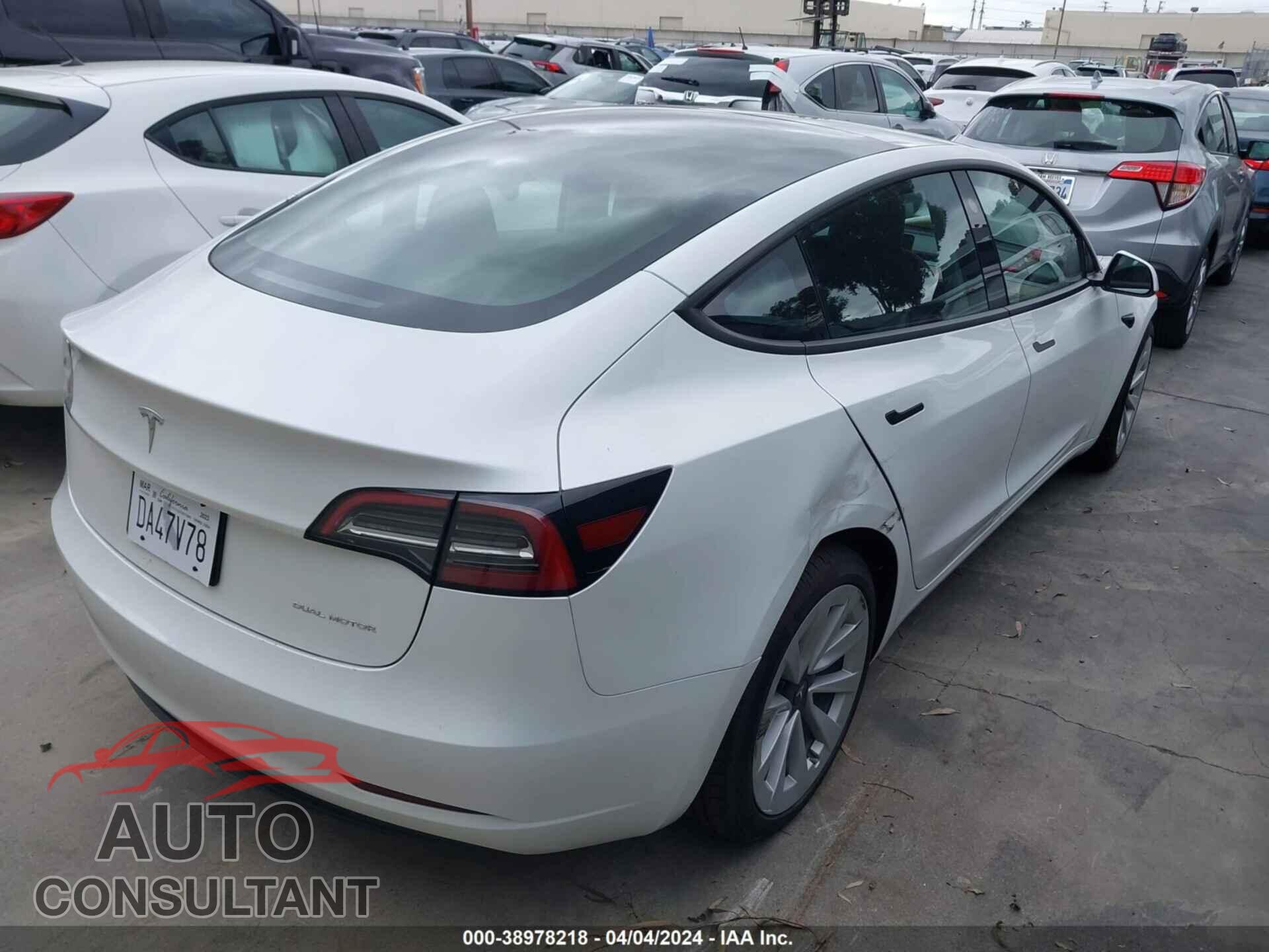 TESLA MODEL 3 2023 - 5YJ3E1EB8PF706613