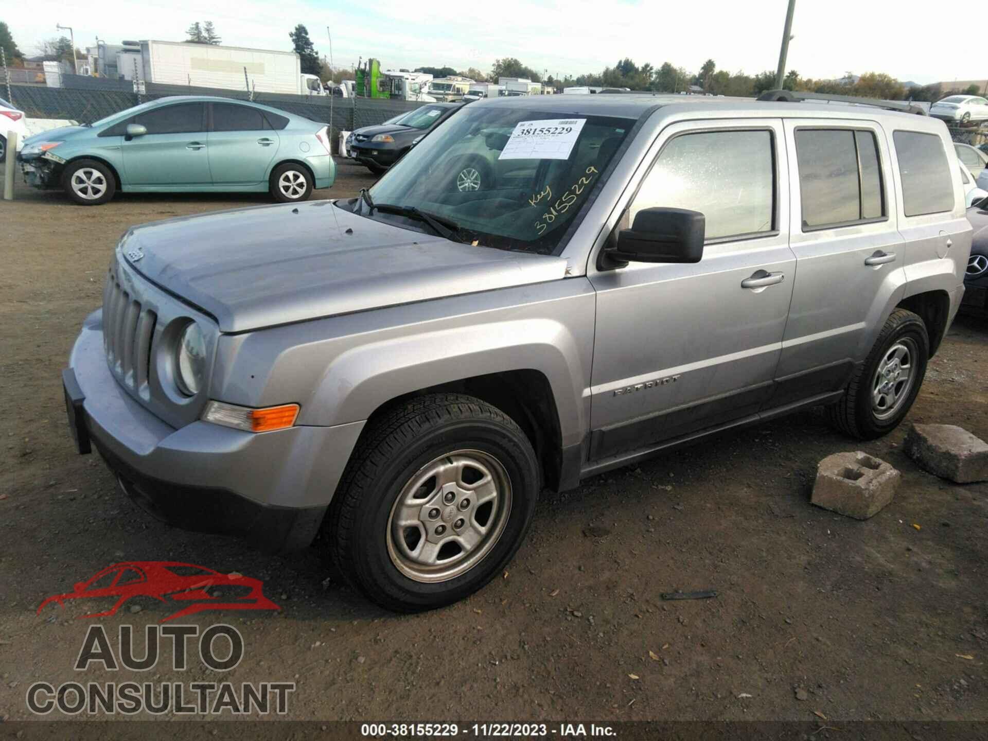 JEEP PATRIOT 2015 - 1C4NJPBB1FD308399