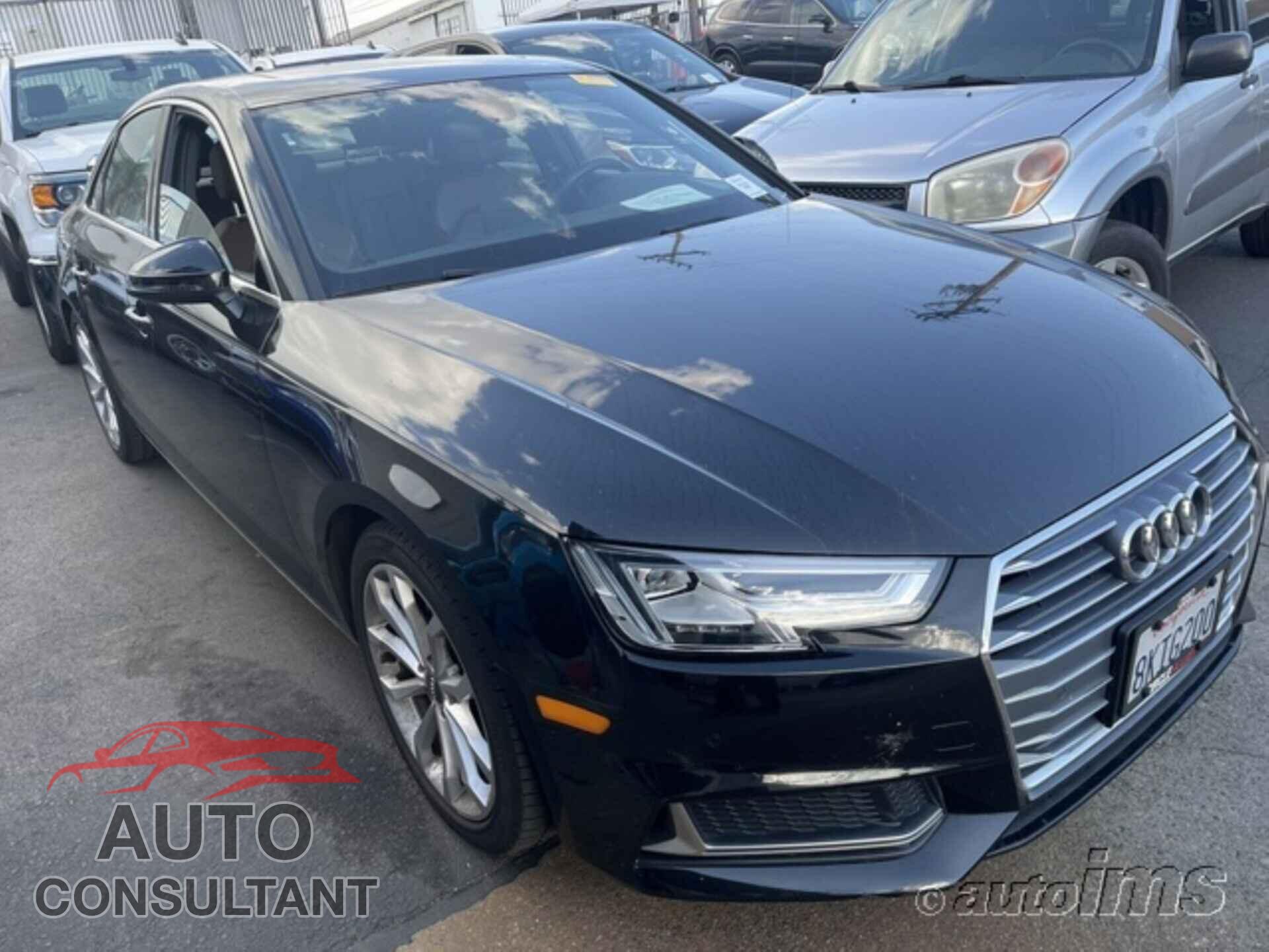 AUDI A4 2019 - WAUHMAF46KN005441