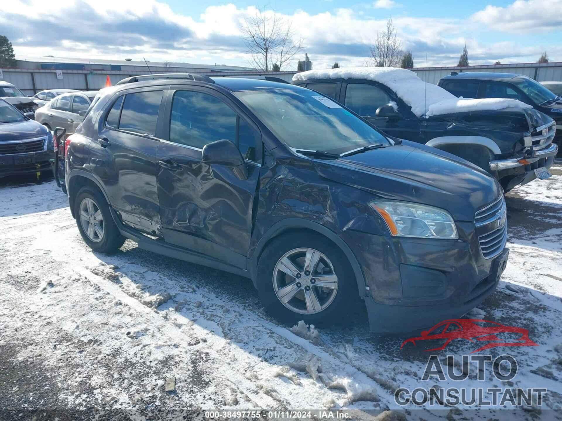 CHEVROLET TRAX 2016 - 3GNCJLSB9GL182084