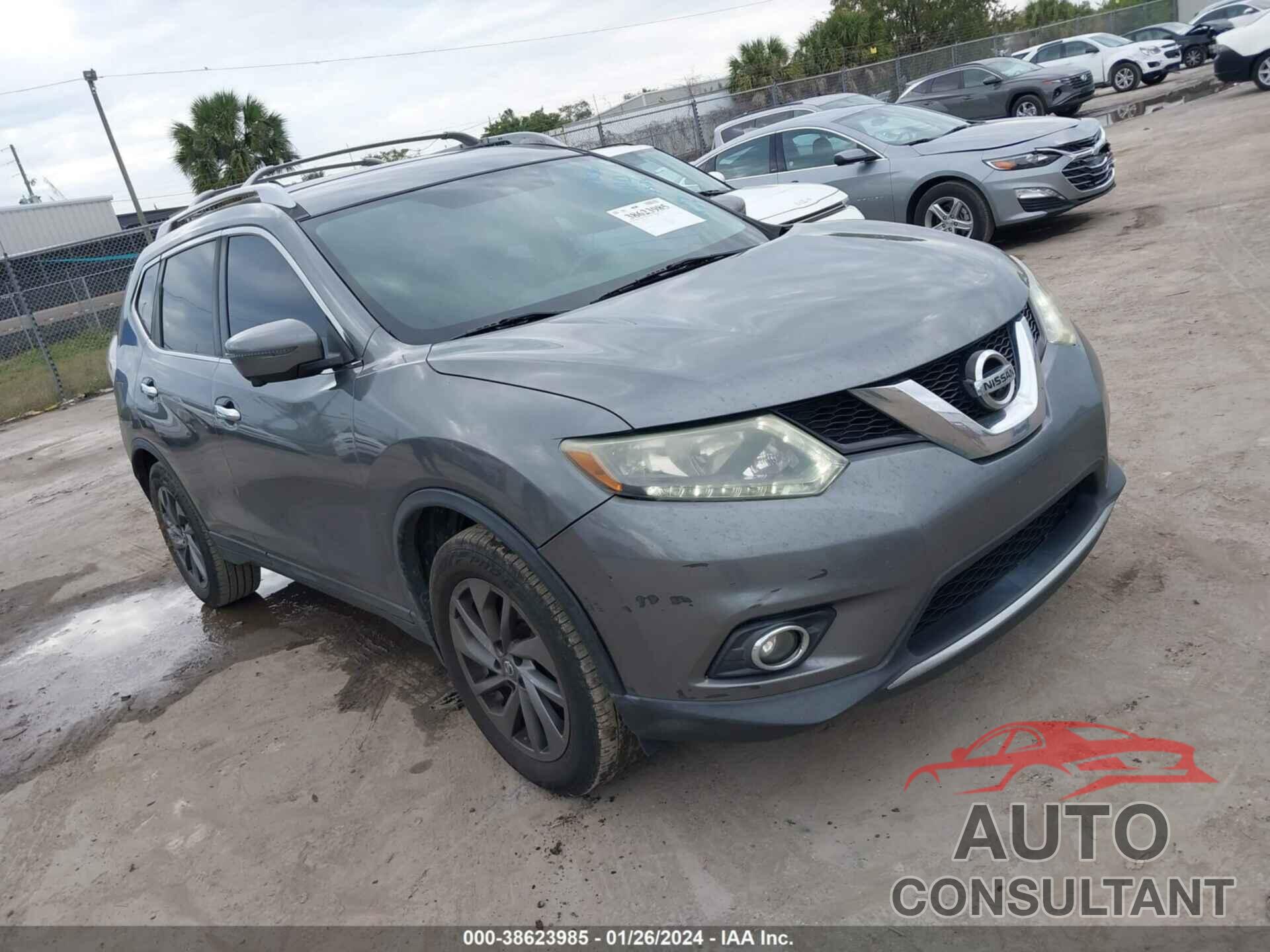 NISSAN ROGUE 2016 - 5N1AT2MT5GC766399