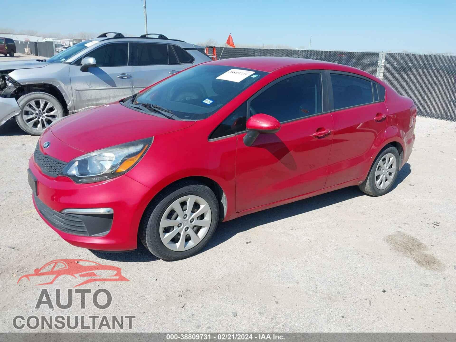 KIA RIO 2017 - KNADM4A30H6058122