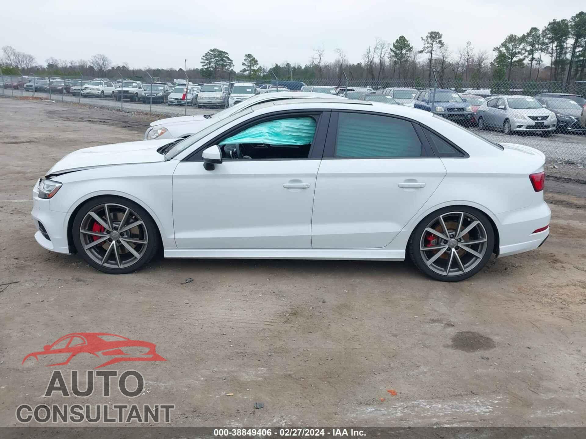AUDI S3 2018 - WAUB1GFF4J1012560