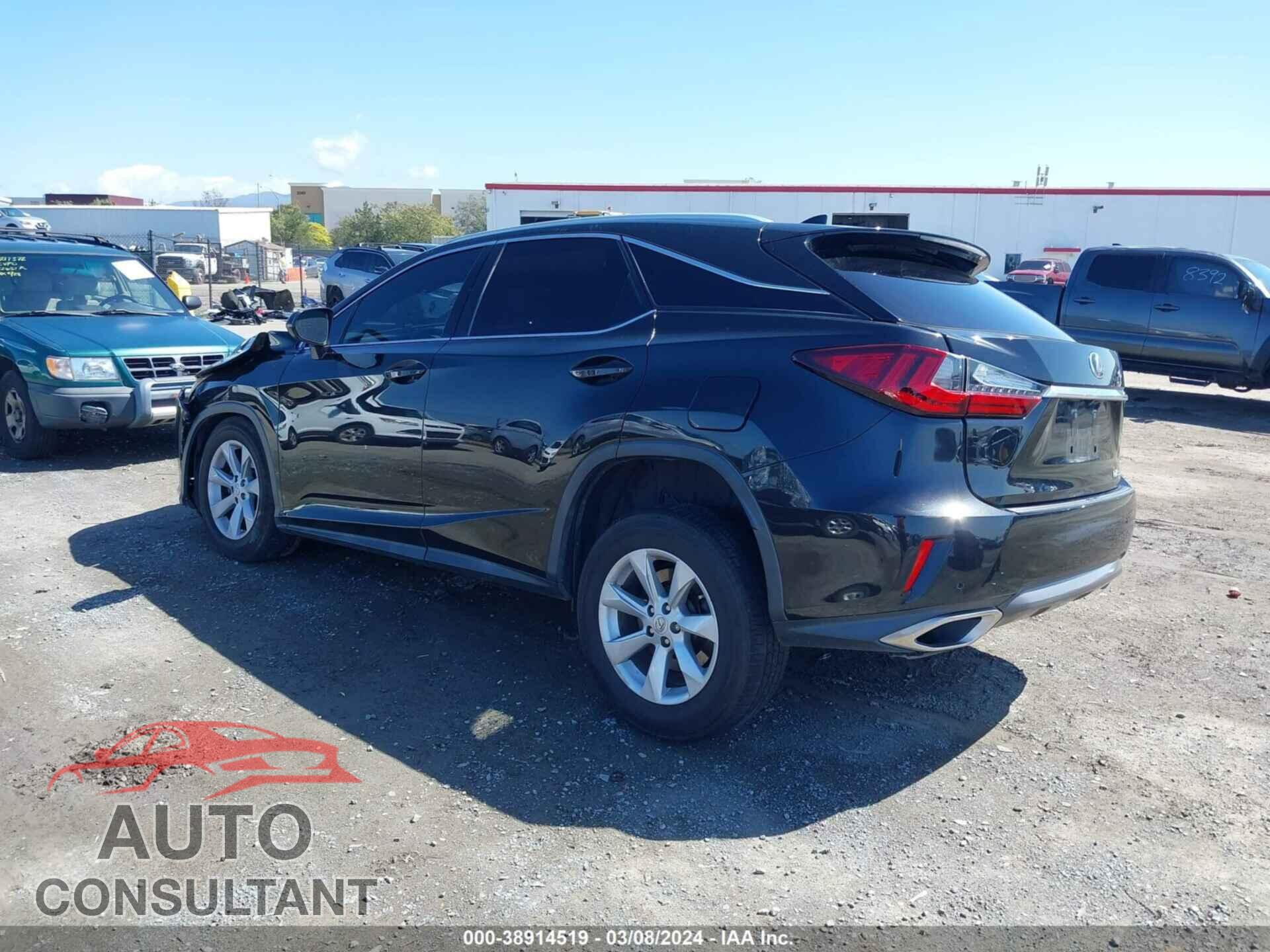 LEXUS RX 2016 - 2T2ZZMCA9GC011681