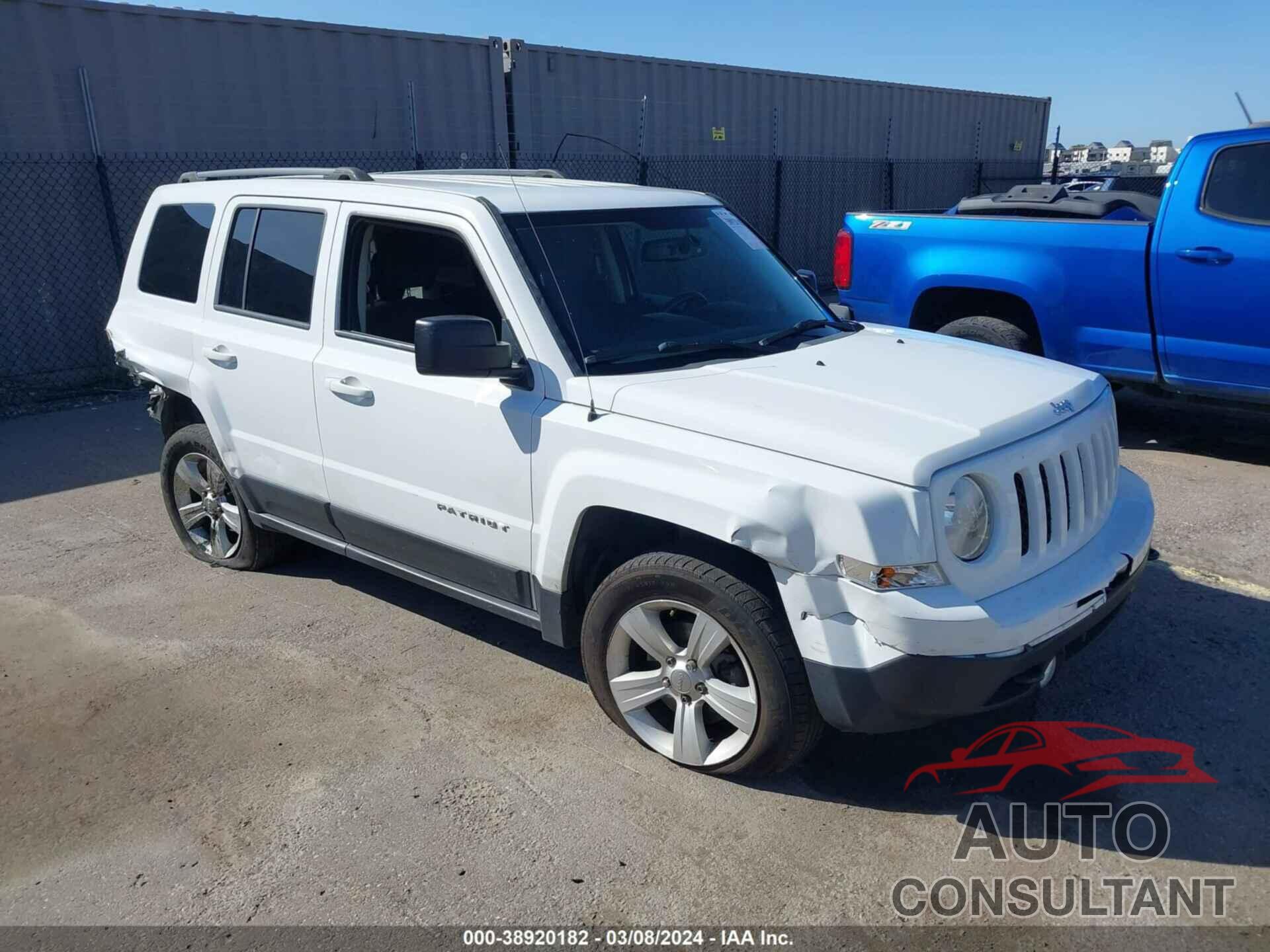 JEEP PATRIOT 2017 - 1C4NJRBB6HD212640