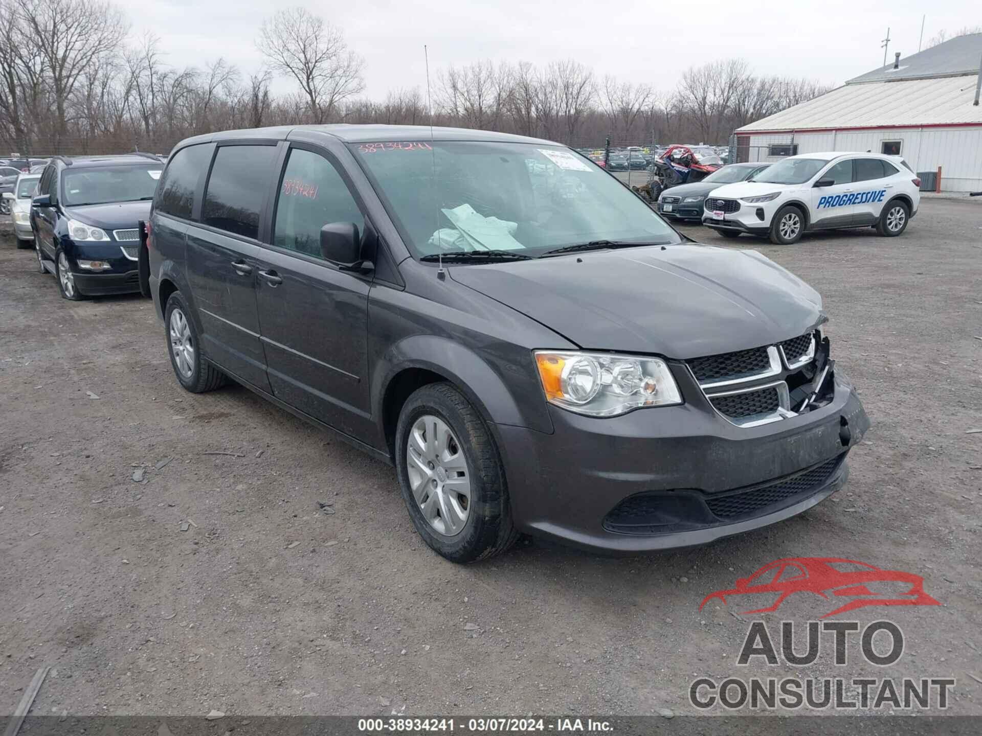 DODGE GRAND CARAVAN 2016 - 2C4RDGBG7GR325923