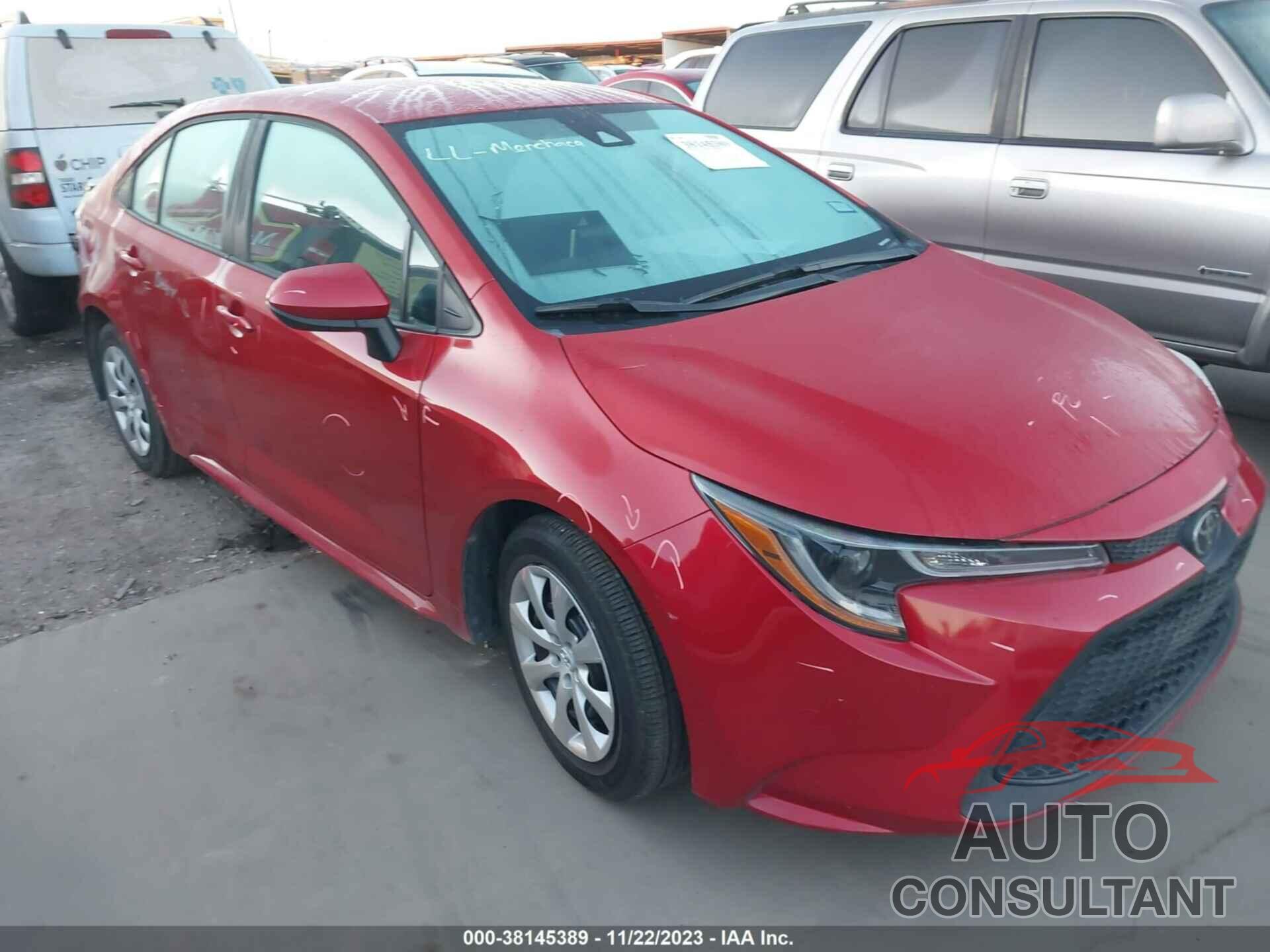 TOYOTA COROLLA 2021 - 5YFEPMAE0MP231026