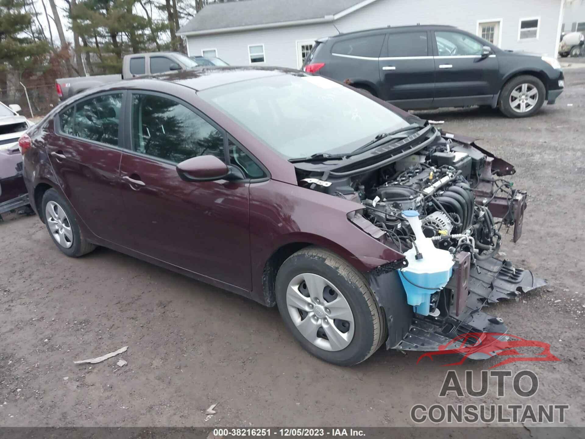 KIA FORTE 2018 - 3KPFK4A7XJE204224