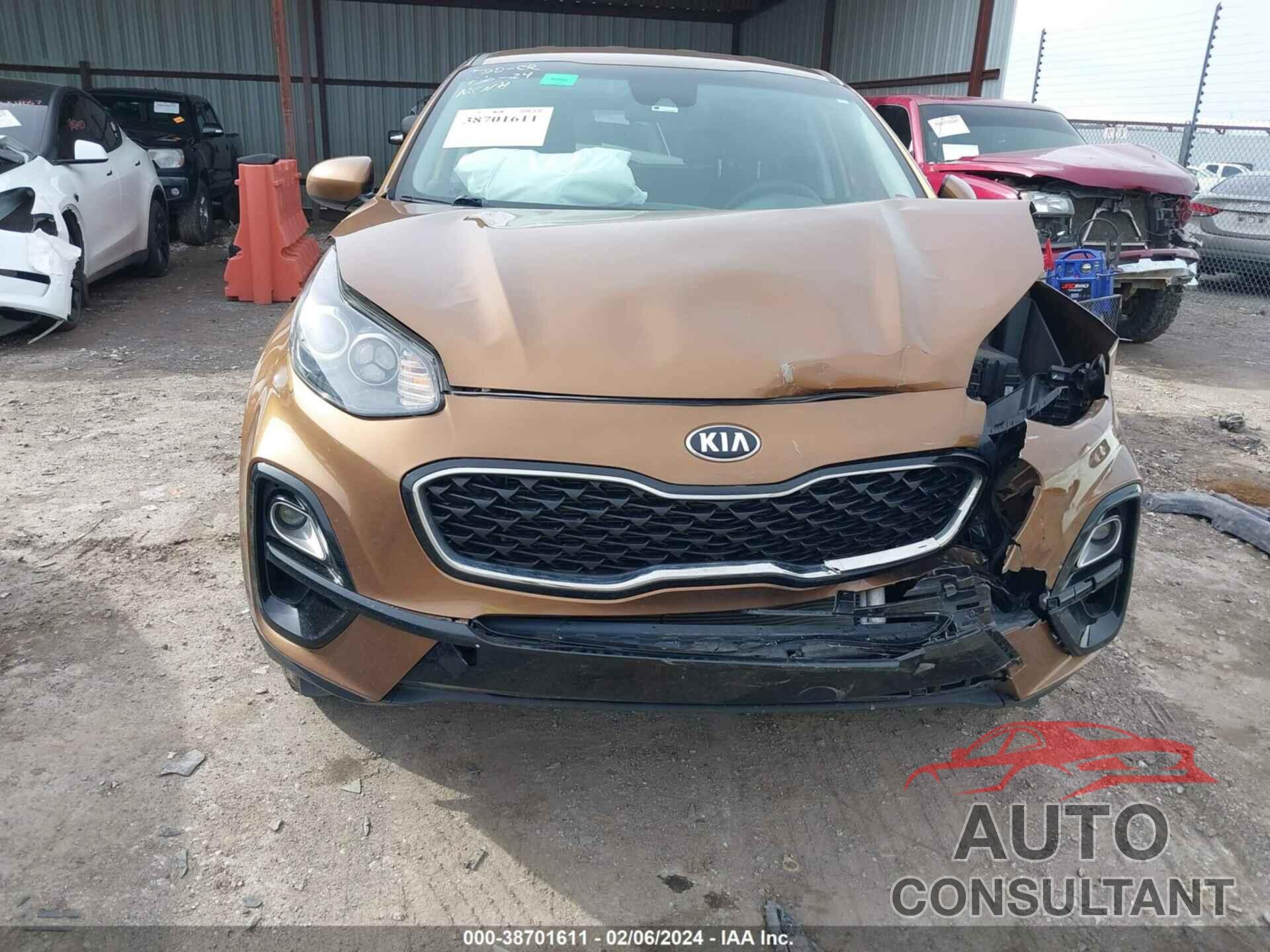 KIA SPORTAGE 2020 - KNDPMCAC5L7755153