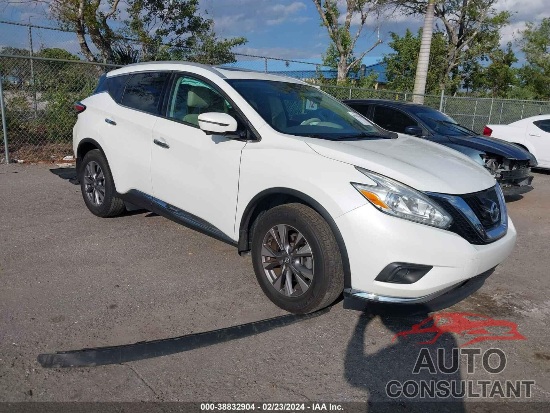 NISSAN MURANO 2017 - 5N1AZ2MG5HN121212