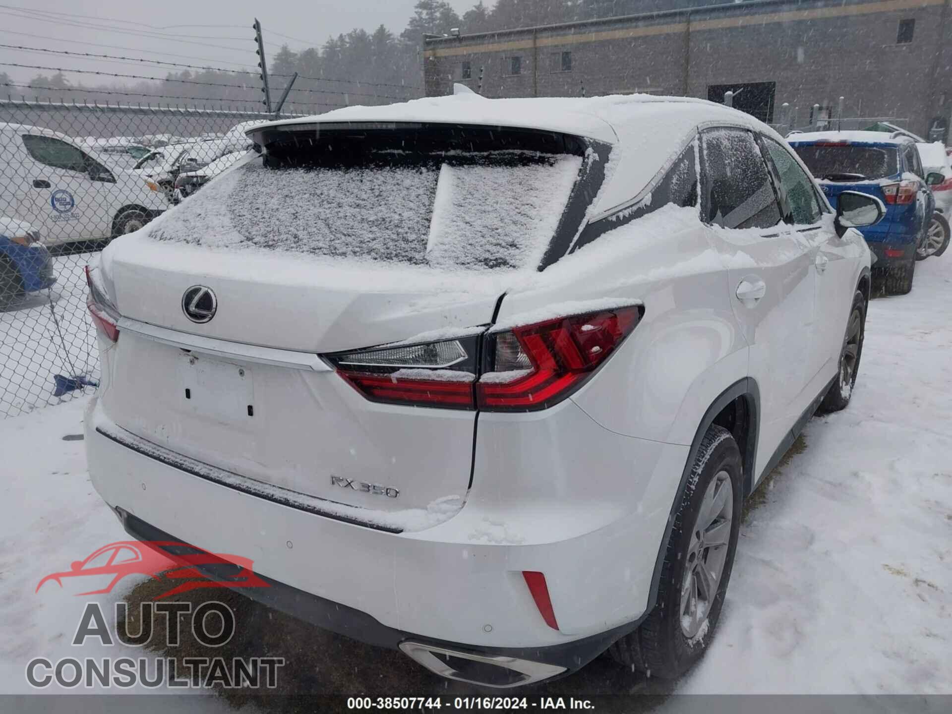 LEXUS RX 350 2019 - 2T2BZMCAXKC187763