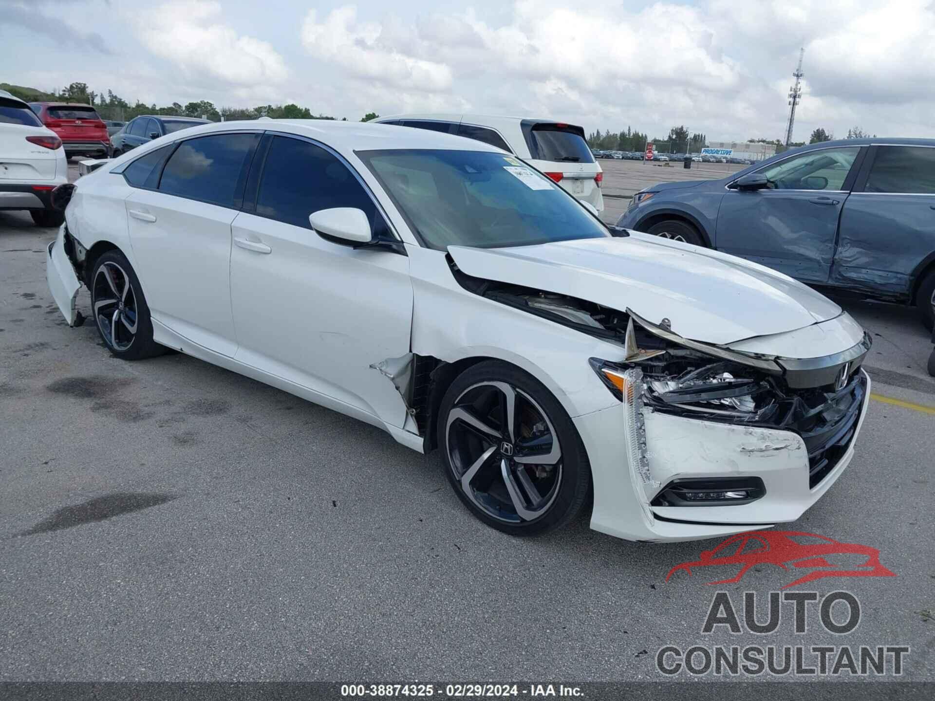 HONDA ACCORD 2019 - 1HGCV1F38KA161880