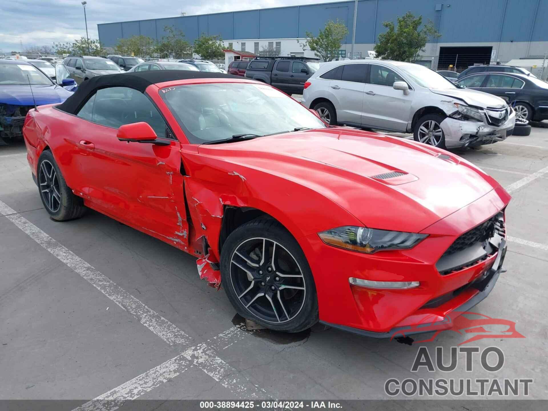 FORD MUSTANG 2019 - 1FATP8UH9K5109849