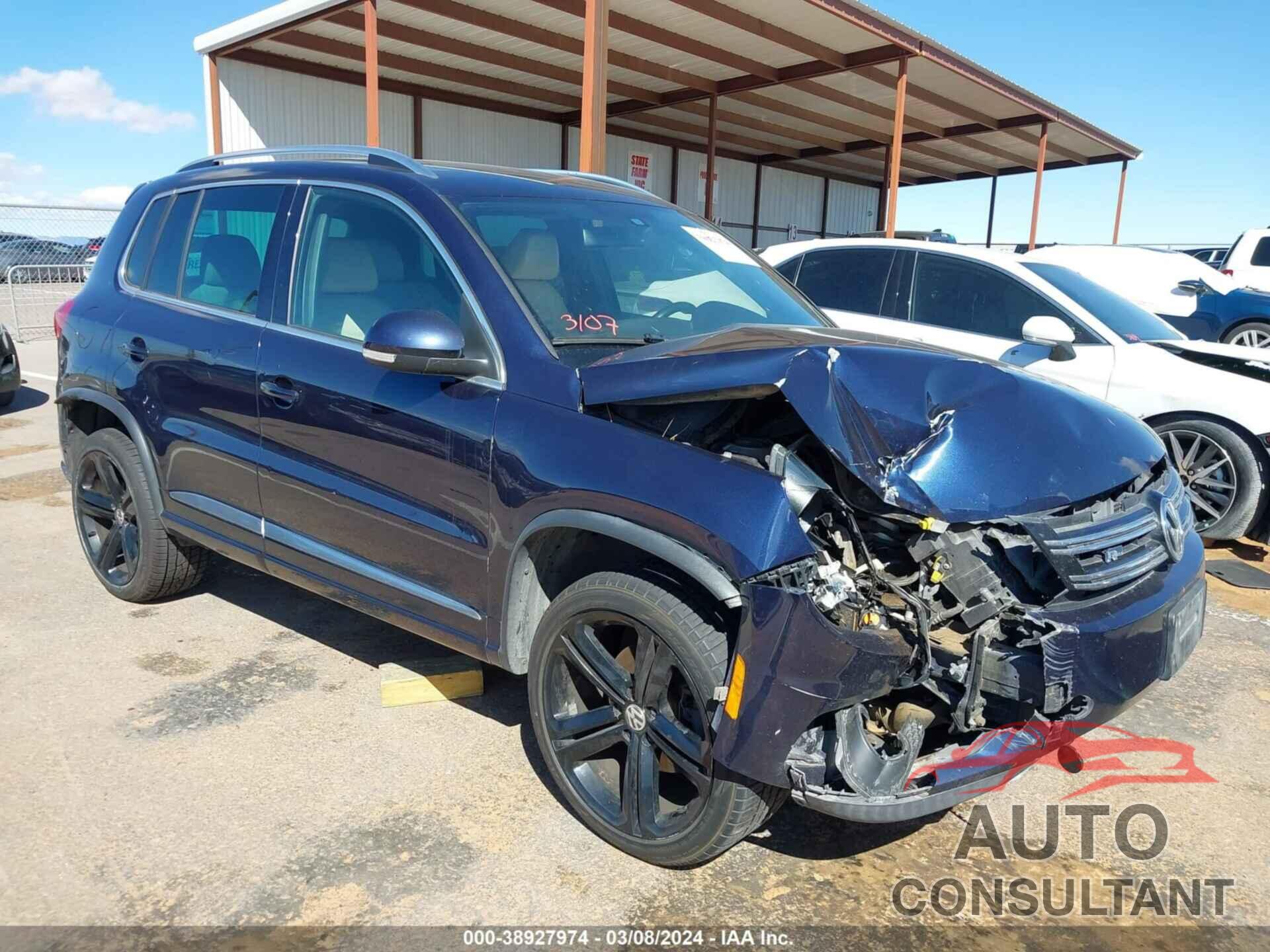 VOLKSWAGEN TIGUAN 2016 - WVGBV7AX9GW058321