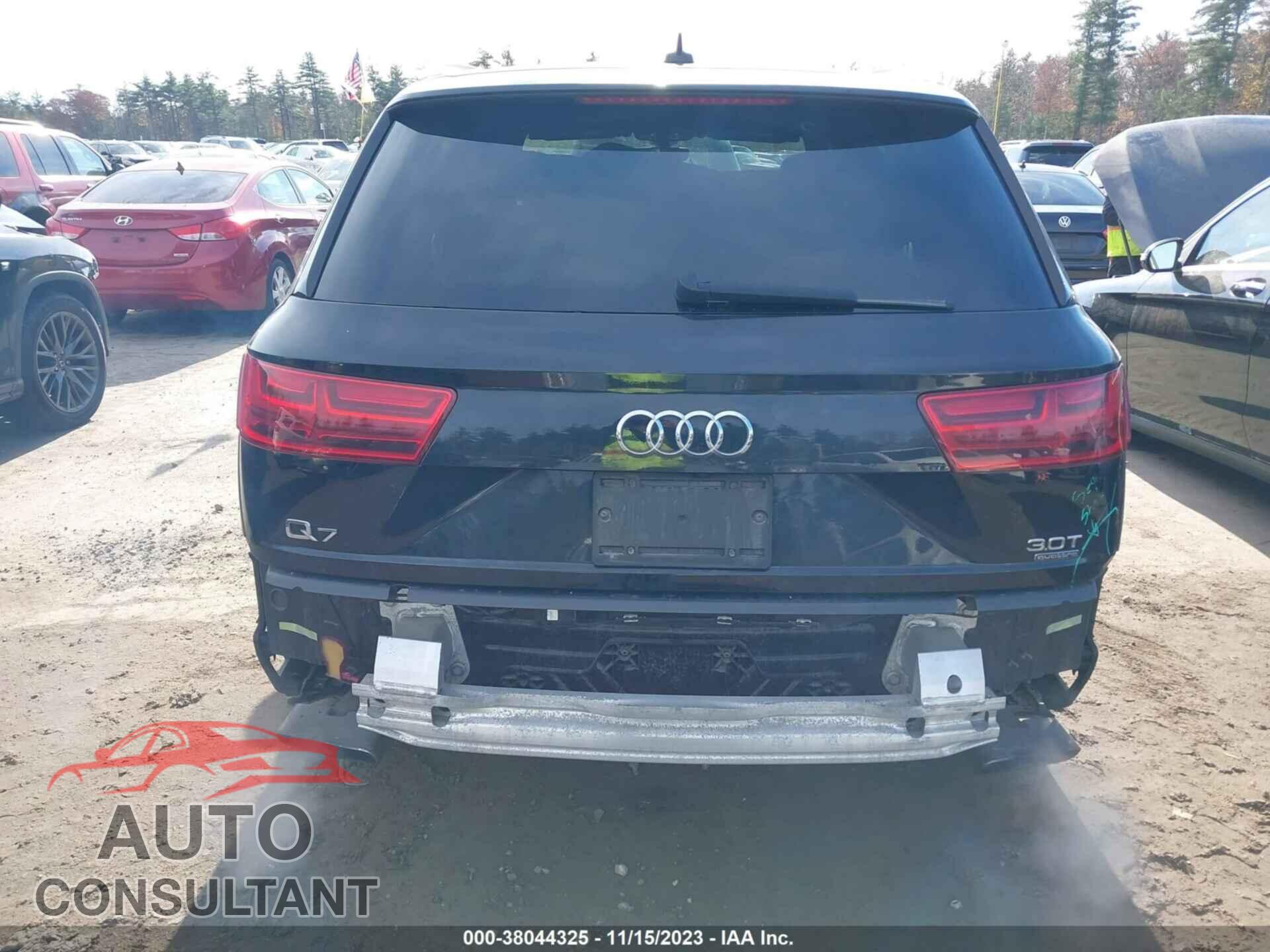 AUDI Q7 2017 - WA1AAAF76HD019582