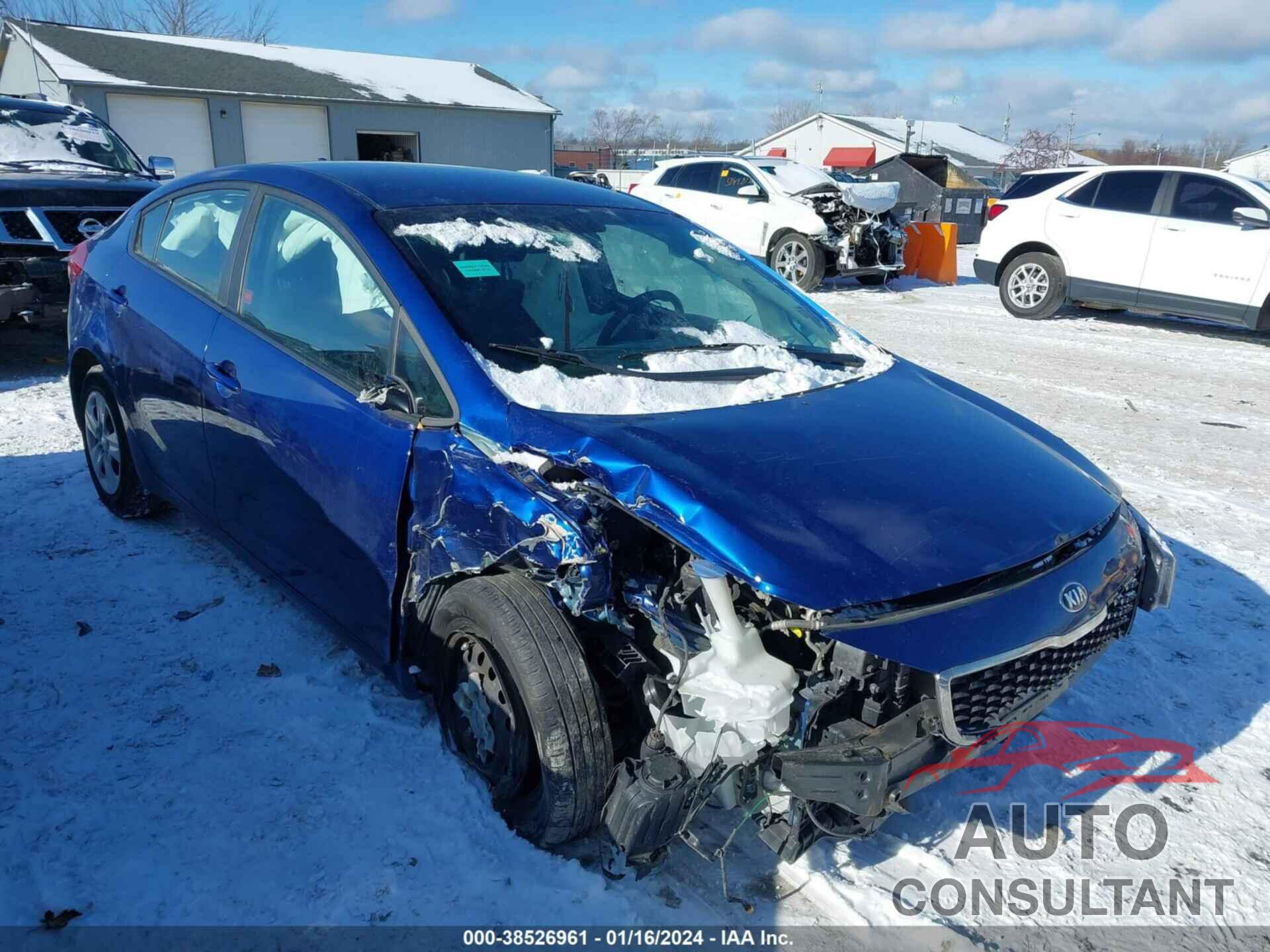 KIA FORTE 2018 - 3KPFK4A70JE191354