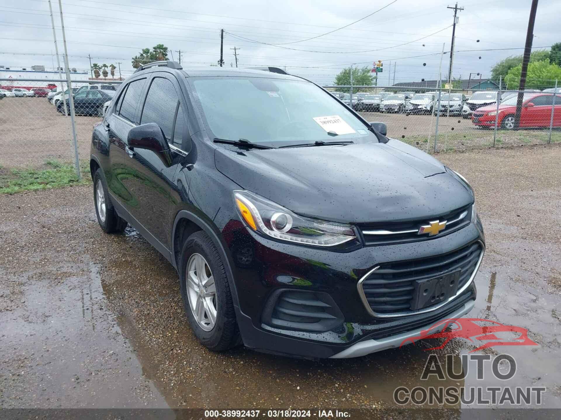 CHEVROLET TRAX 2020 - KL7CJLSB9LB016732