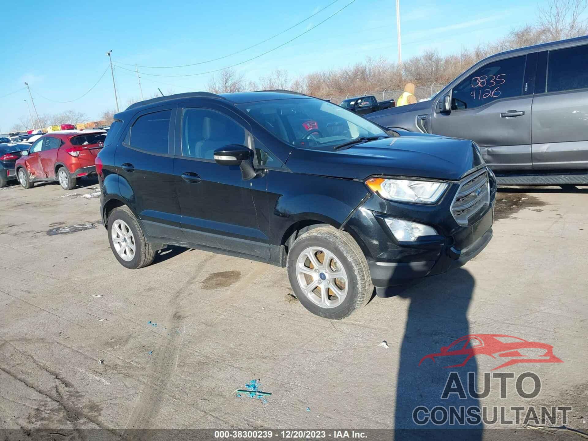 FORD ECOSPORT 2018 - 0MAJ6P1UL4JC18608