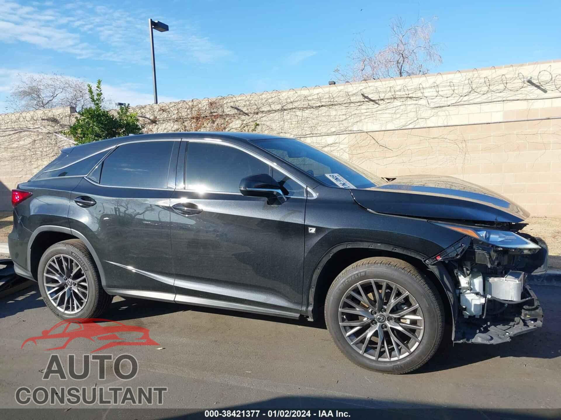 LEXUS RX 350 2020 - 2T2SZMDA4LC218103