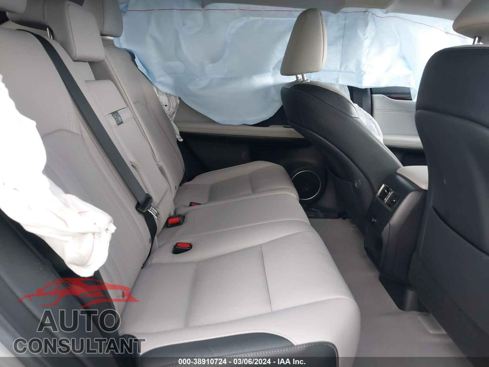 LEXUS RX 2019 - 2T2ZZMCA5KC123788