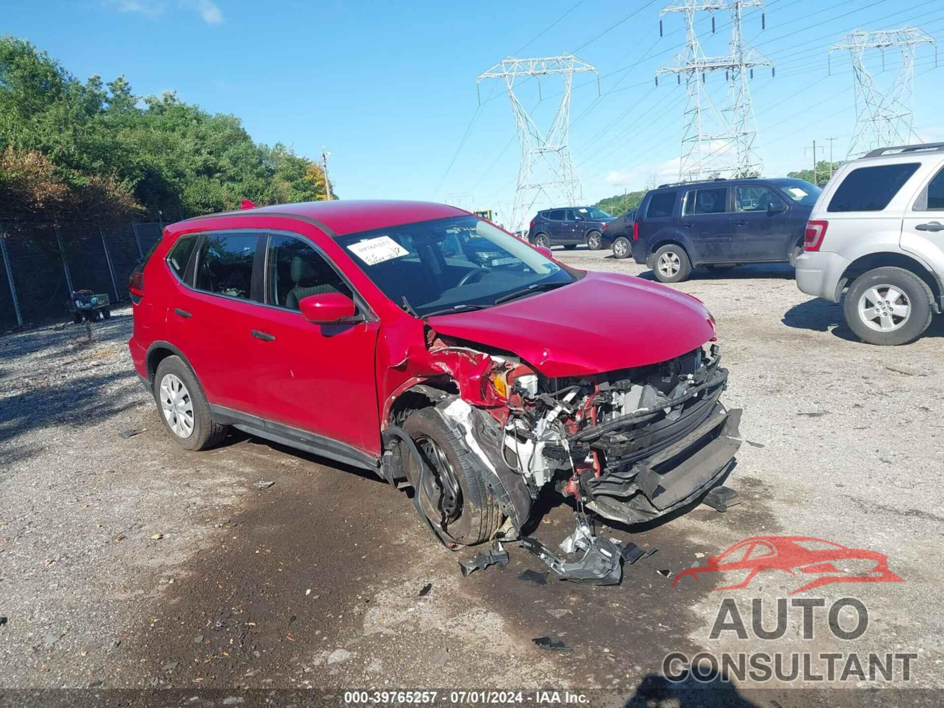 NISSAN ROGUE 2017 - 5N1AT2MV0HC876201