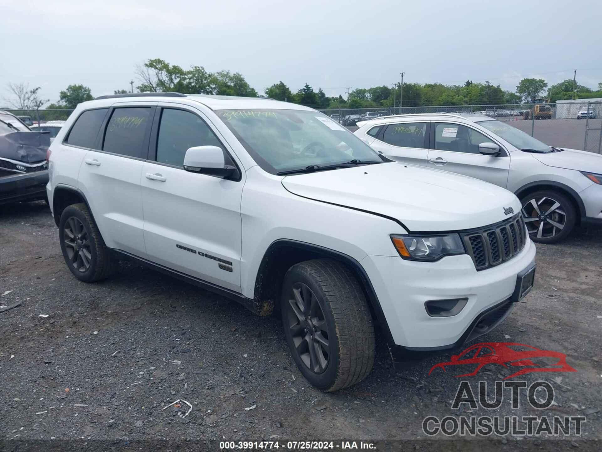 JEEP GRAND CHEROKEE 2016 - 1C4RJFBG3GC469299