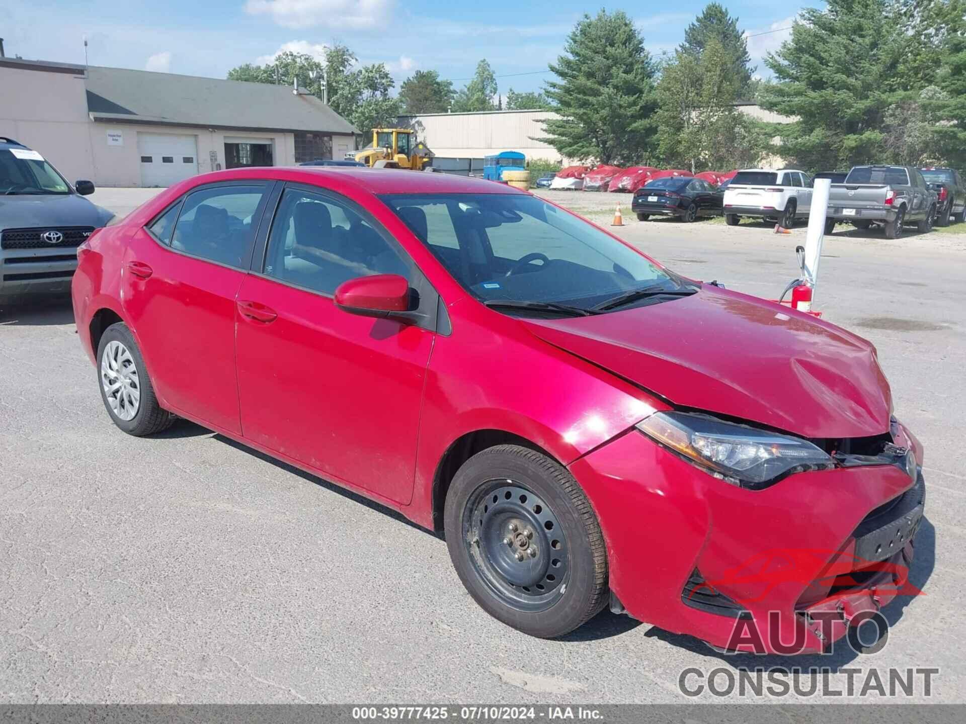TOYOTA COROLLA 2017 - 2T1BURHE3HC786265