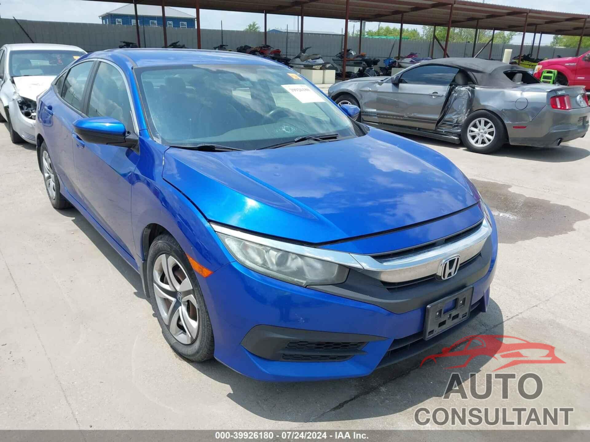 HONDA CIVIC 2016 - 19XFC2F51GE035163