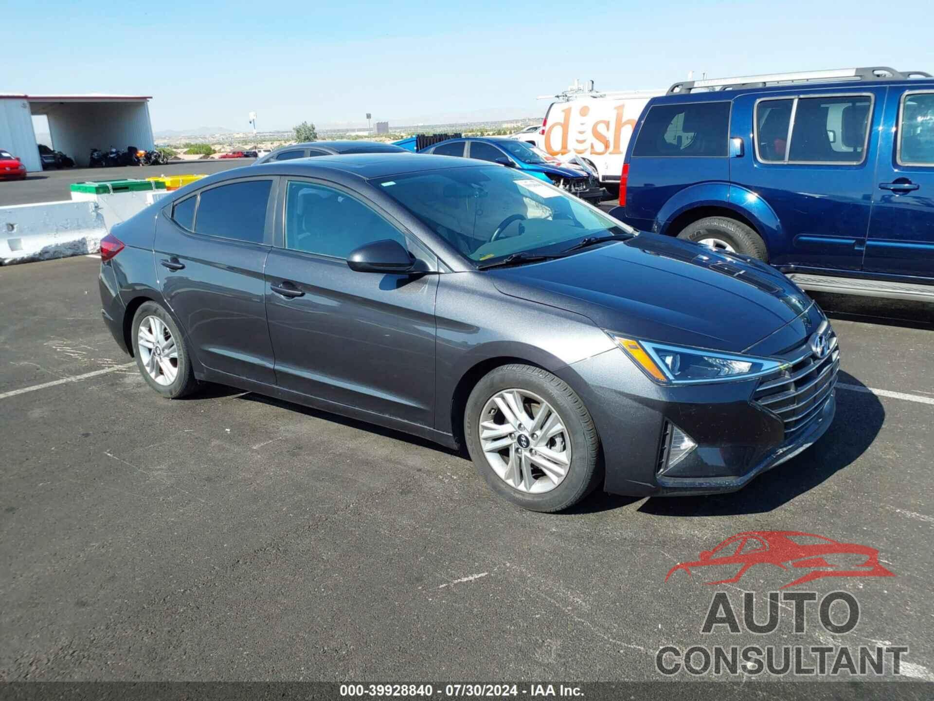 HYUNDAI ELANTRA 2020 - 5NPD84LF1LH600535