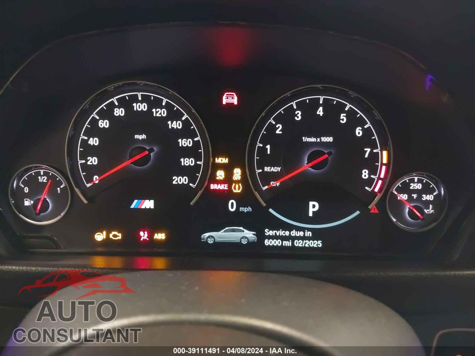 BMW M3 2018 - WBS8M9C55J5J78051